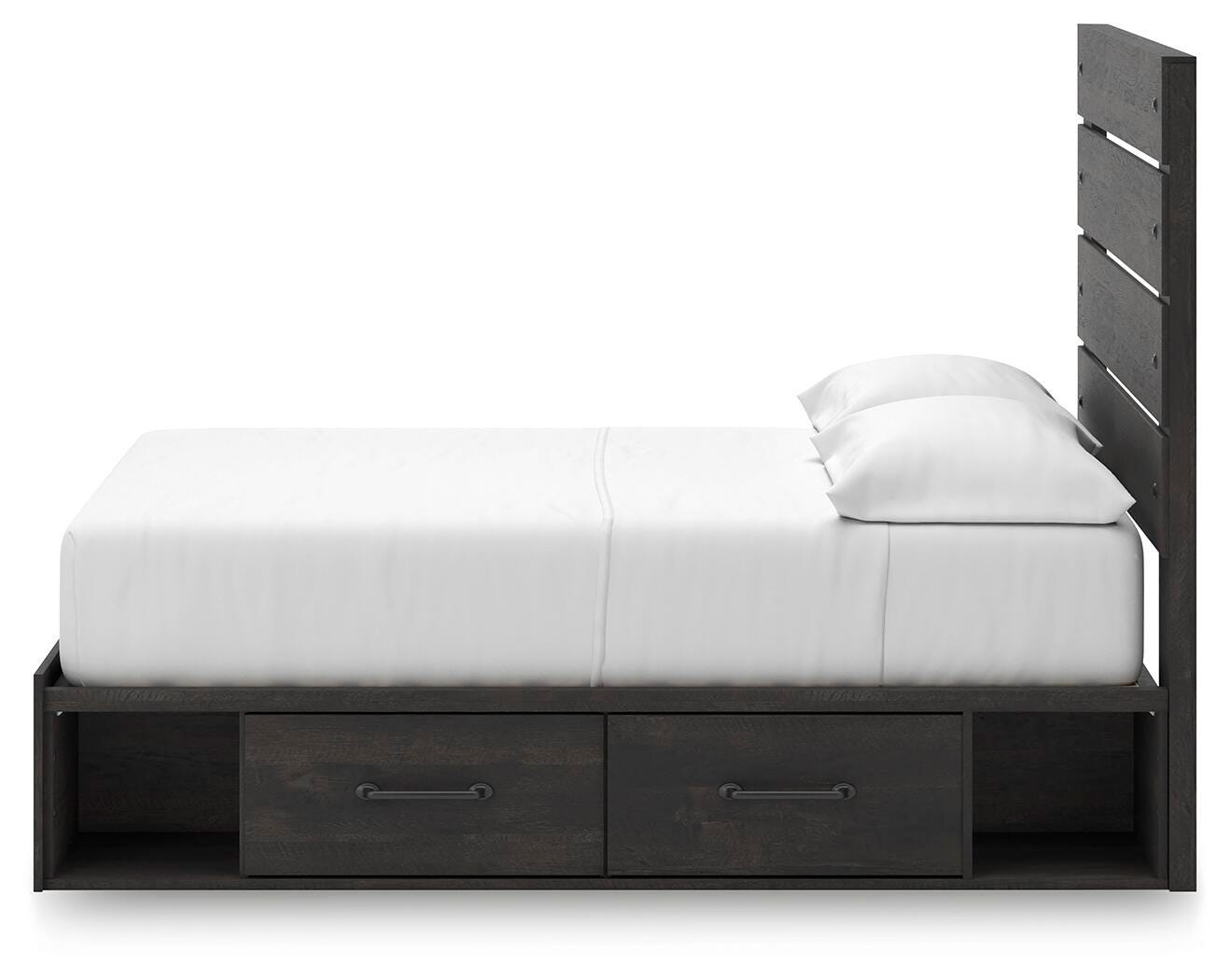 Delmorta Full Panel Bed with Storage - image 9