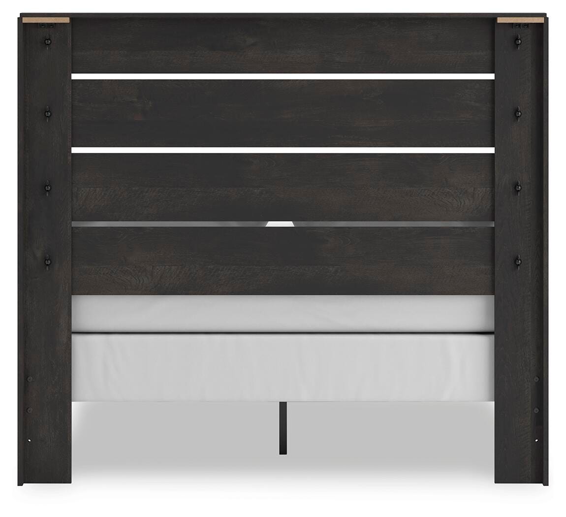 Cama de panel queen Delmorta - image 7