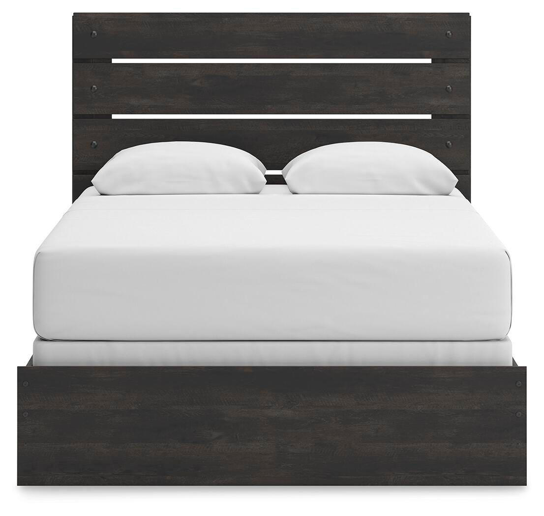 Cama de panel queen Delmorta - image 6