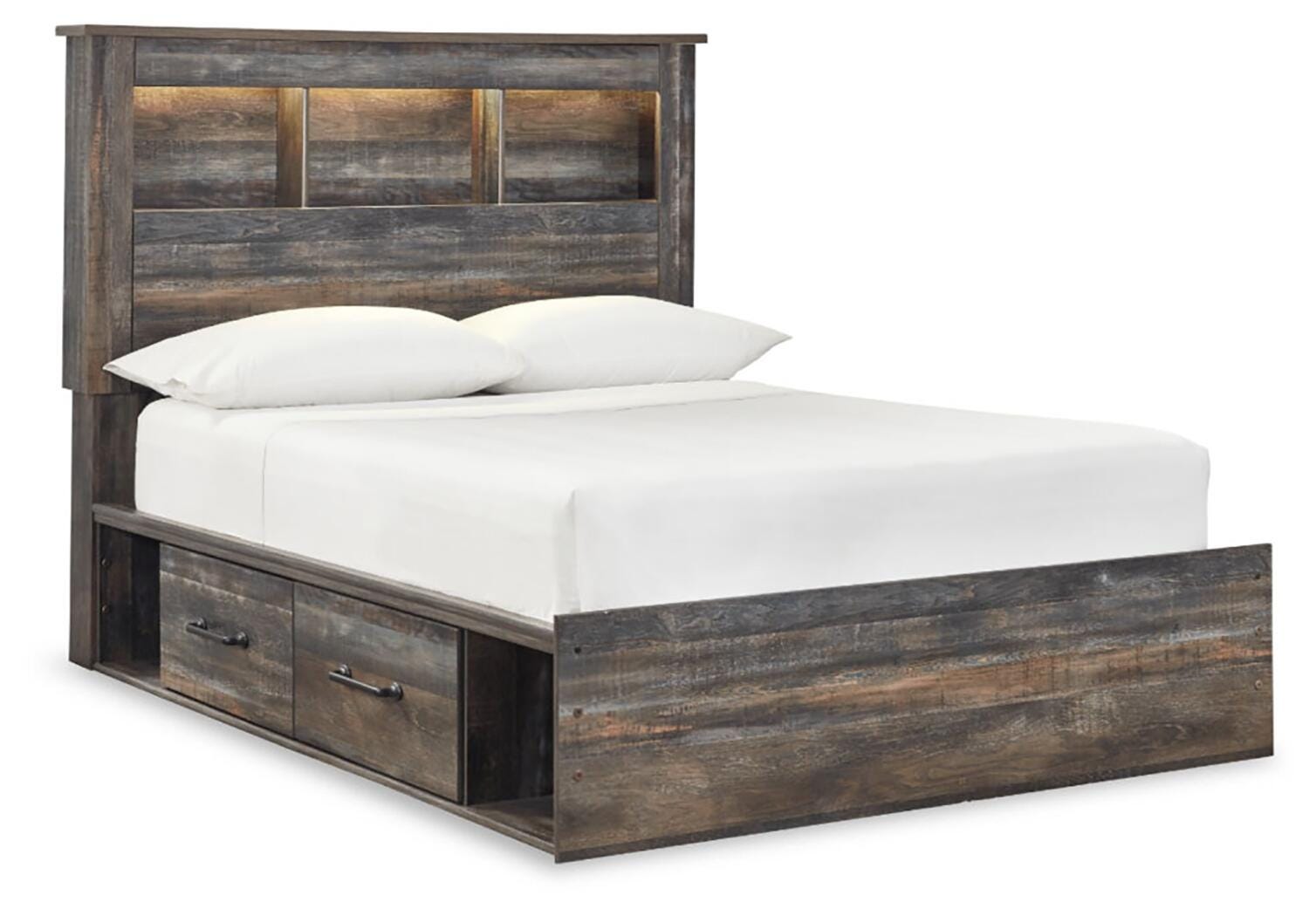 Cama Drystan con almacenaje y tocador - image 5