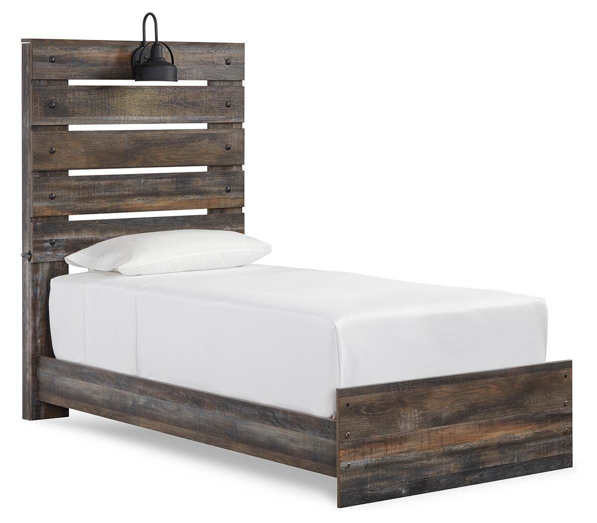Drystan Twin Panel Bed, Multi, large