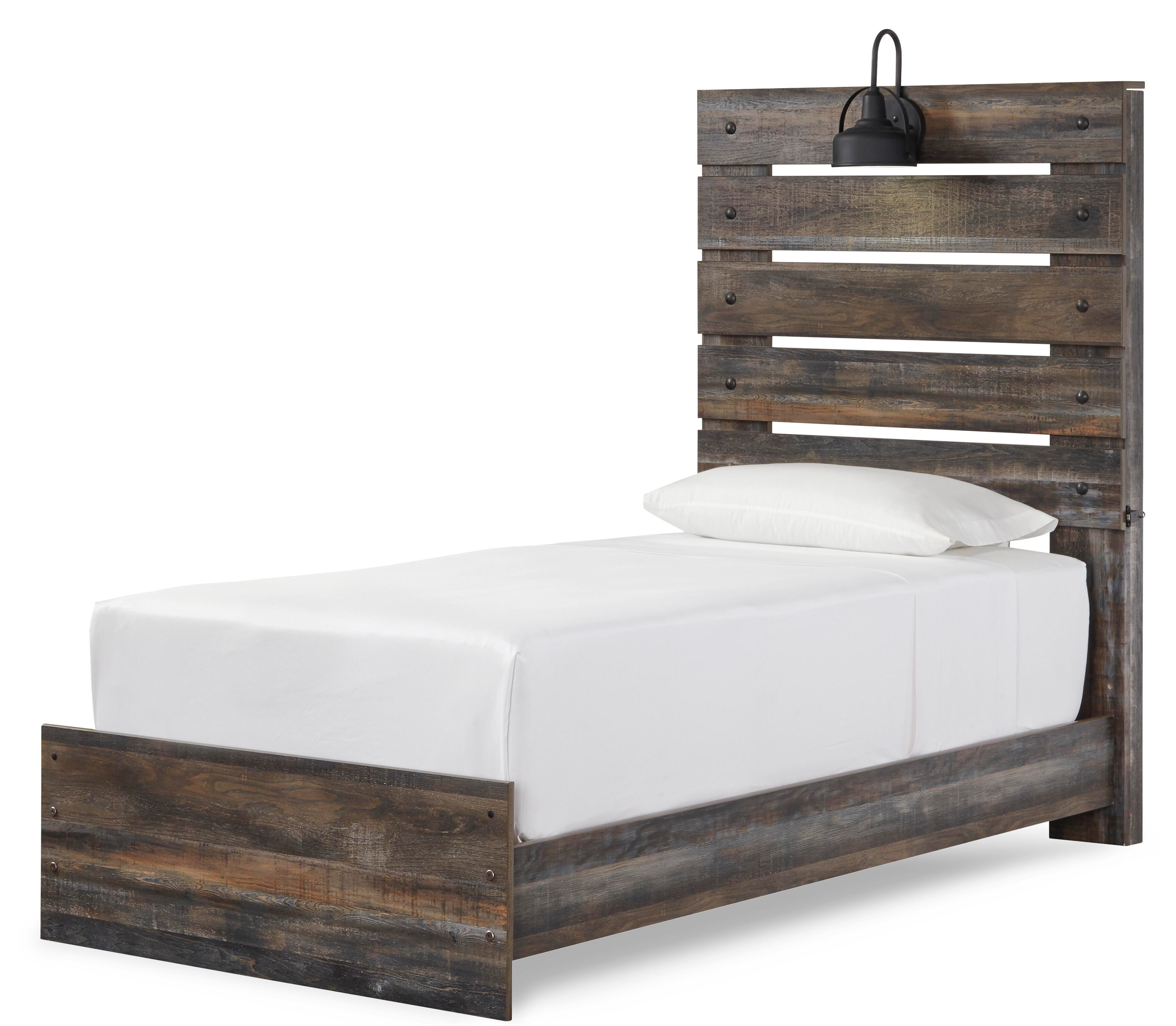 Drystan Twin Panel Bed with Dresser, , large