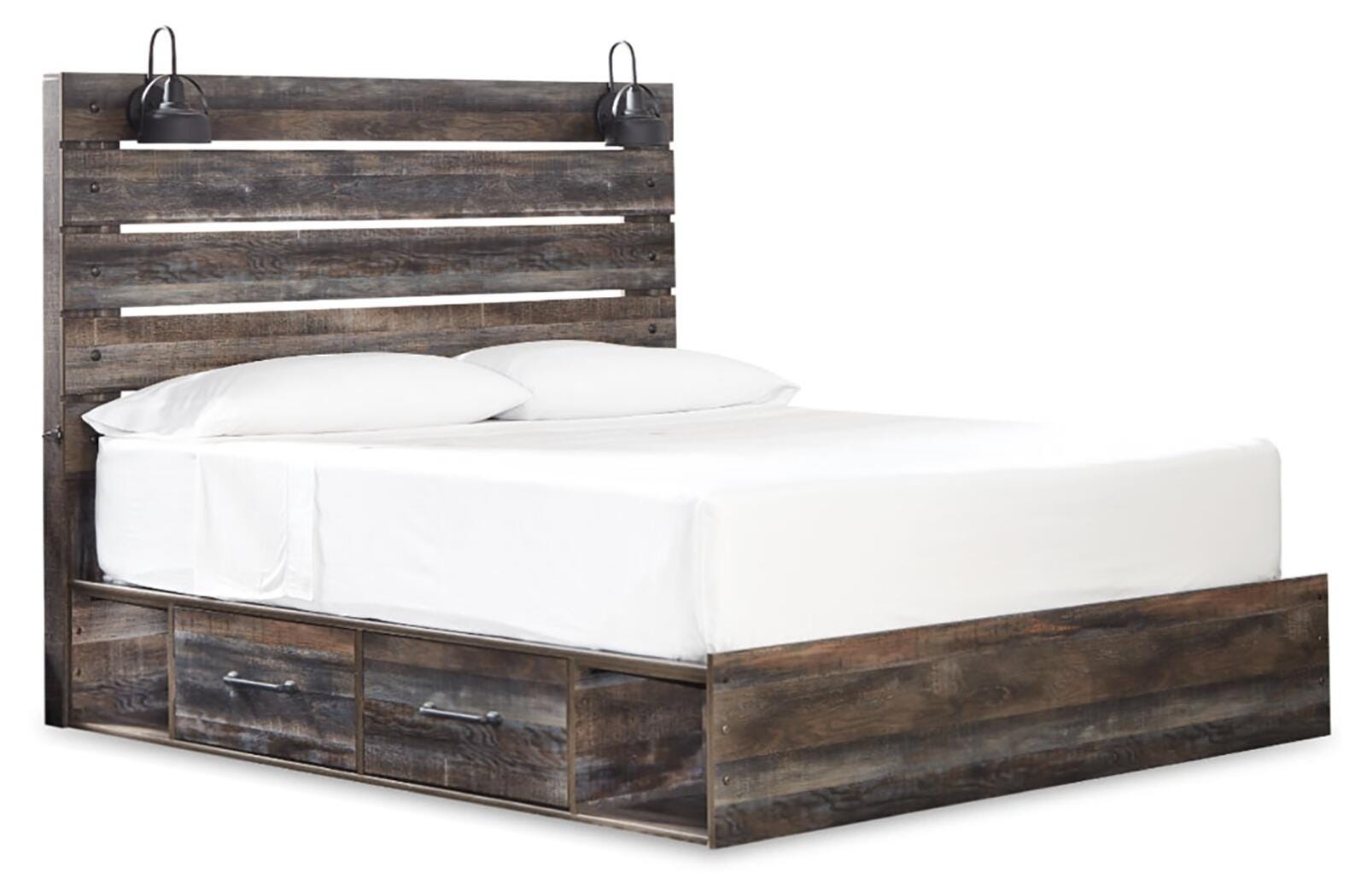 Cama Drystan King, cómoda, espejo y 2 mesitas de noche - image 3