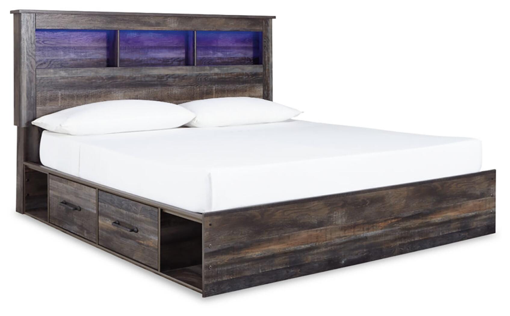 Cama con almacenaje y cómoda Drystan King - image 5