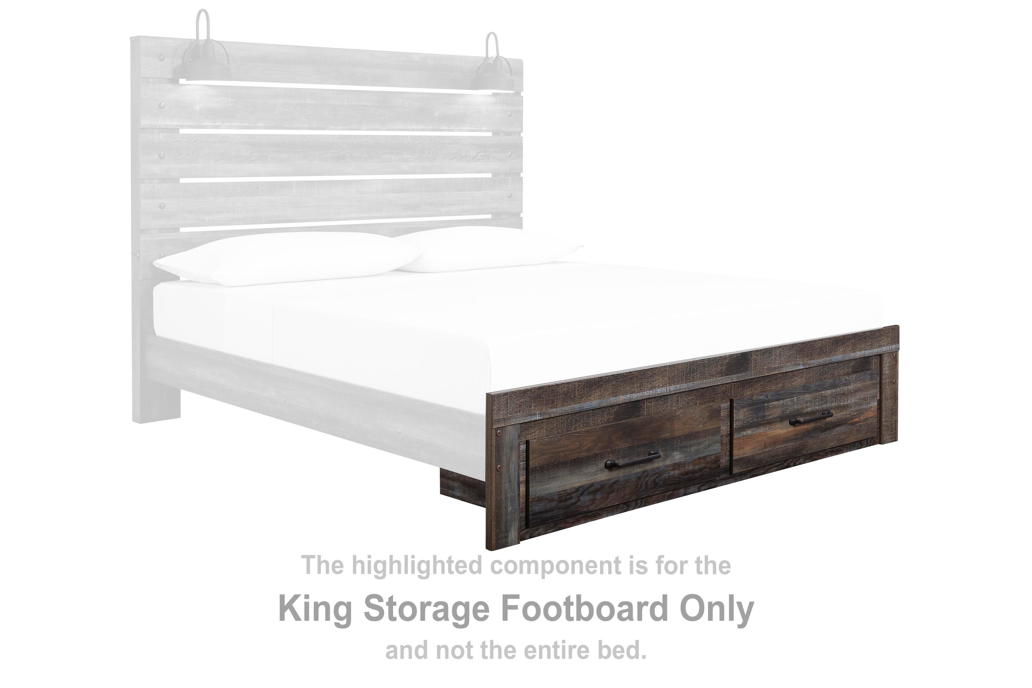 Drystan King Storage Footboard, , large
