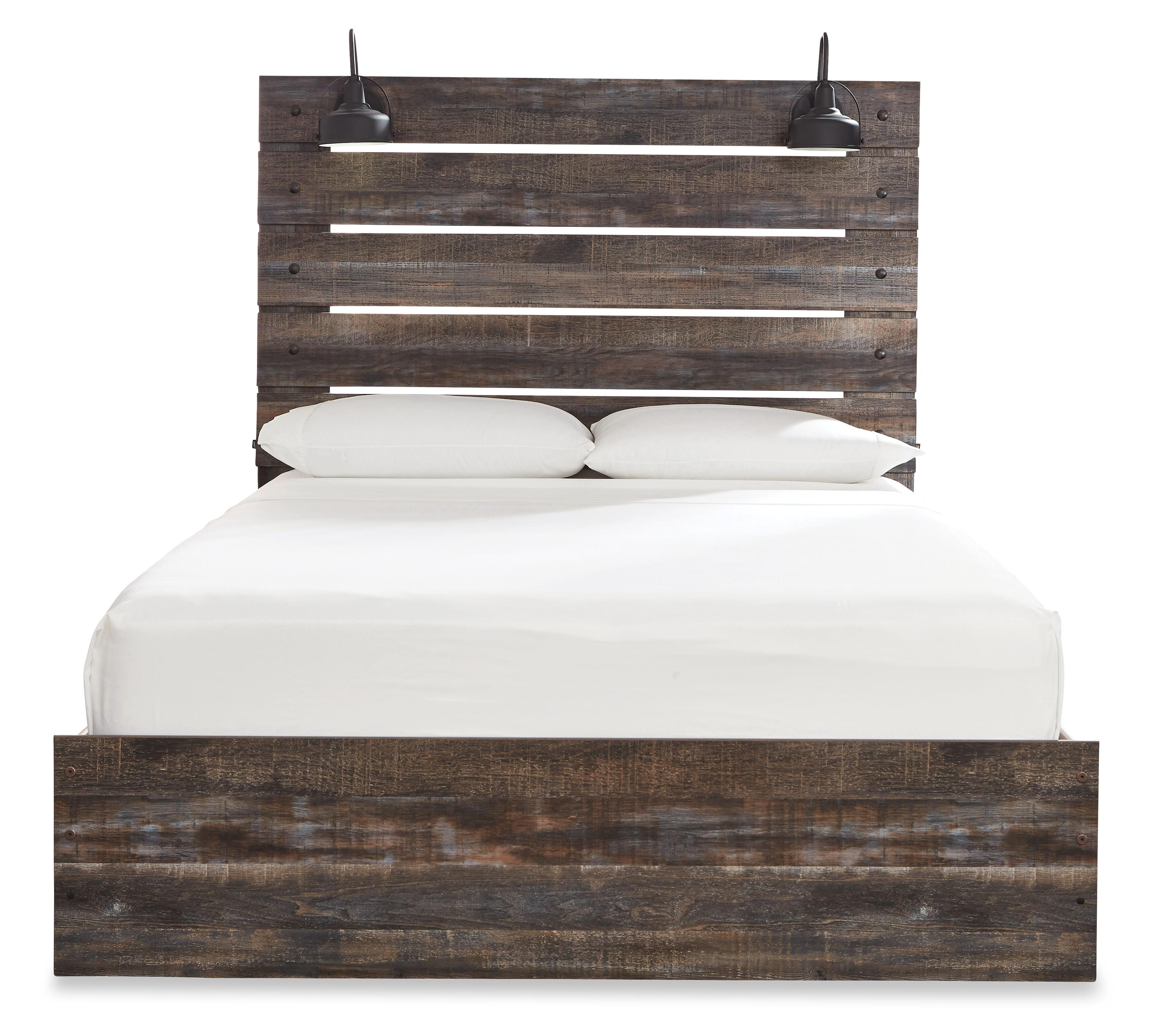 Drystan Queen Panel Bed, Multi, large