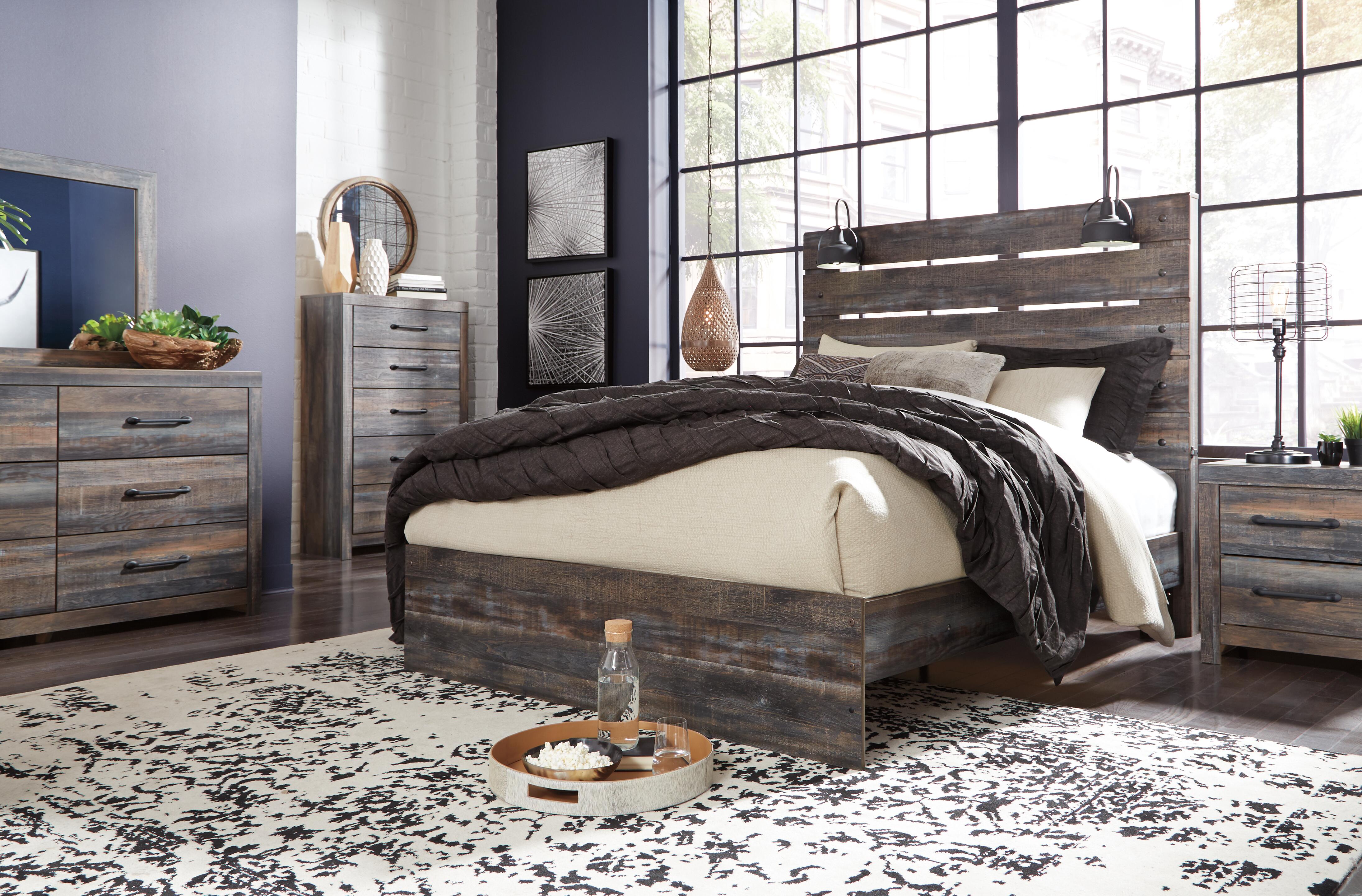Drystan Queen Panel Headboard, Multi, large