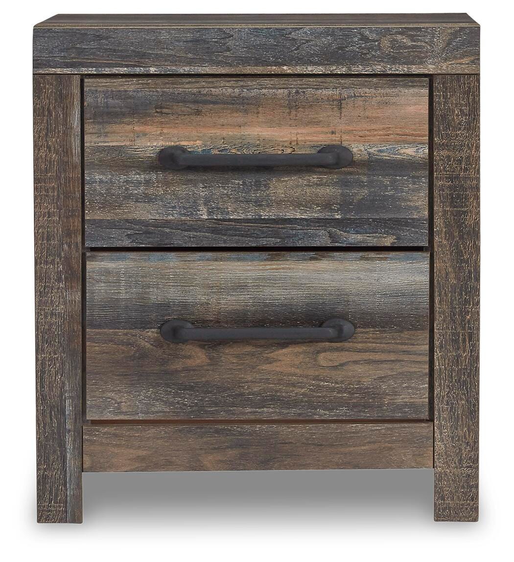 Drystan Queen Panel Bed with Dresser and Nightstand, Multi, large