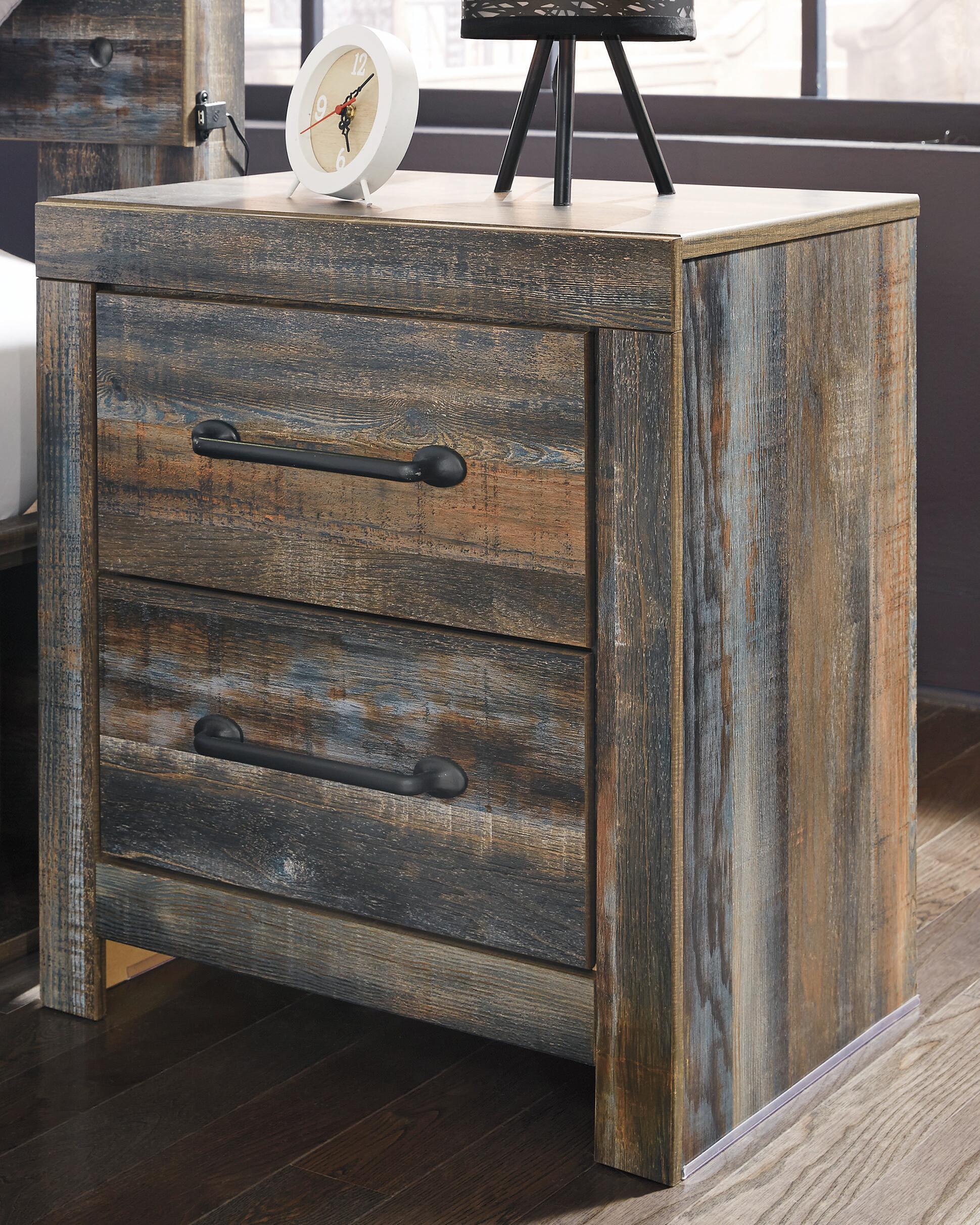 Drystan Full Panel Bed with Dresser and Nightstand, Multi, large