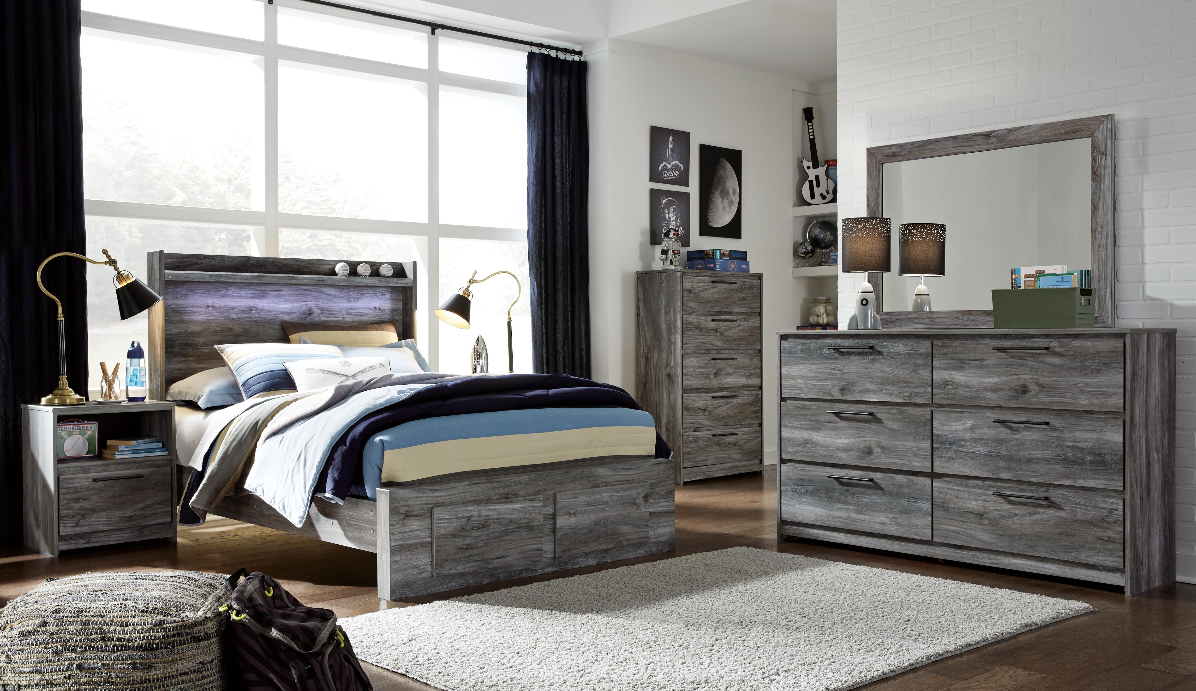 Baystorm Full Panel Bed with 2 Storage Drawers - image 7
