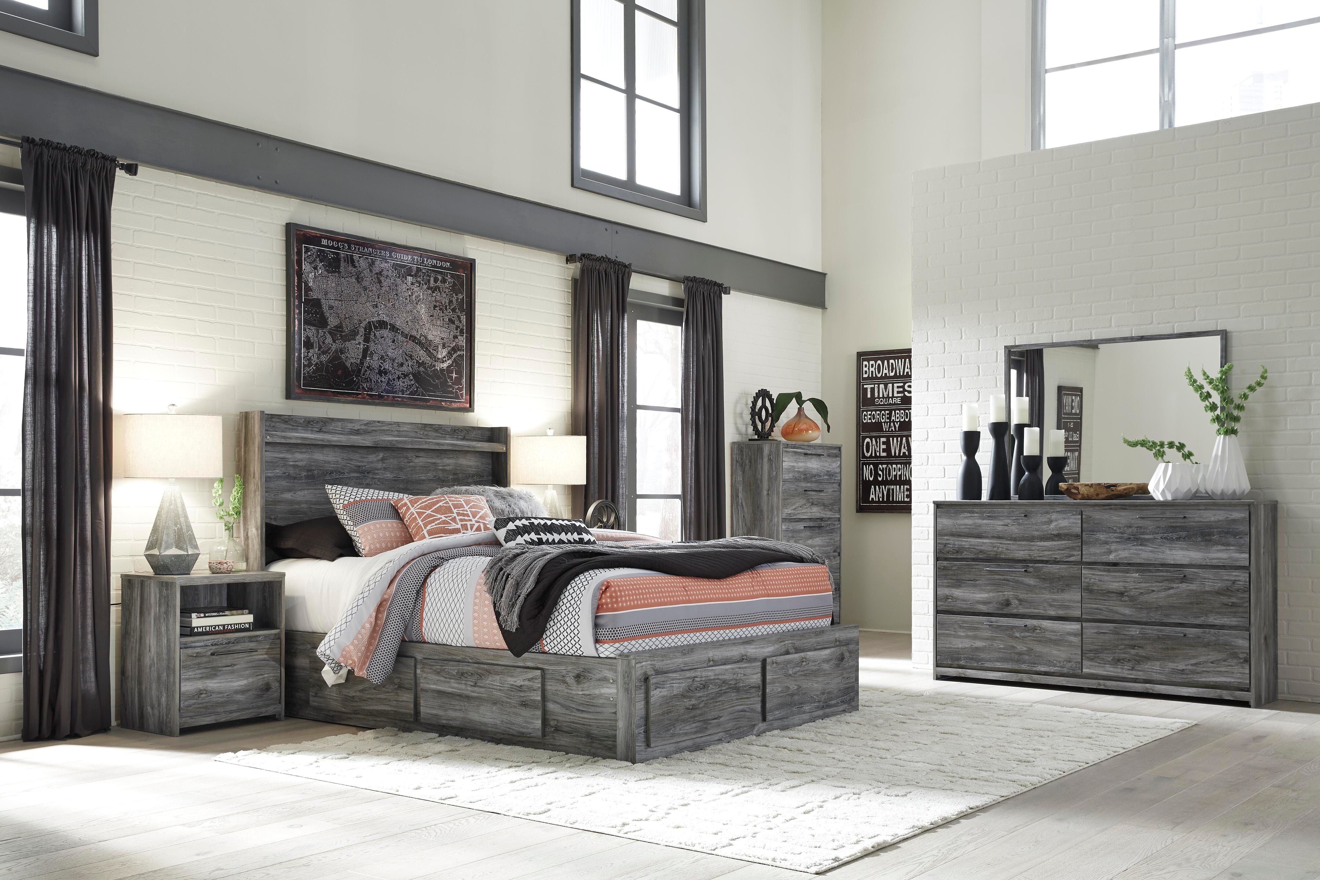 Baystorm Queen Panel Bed with 6 Storage Drawers - image 5