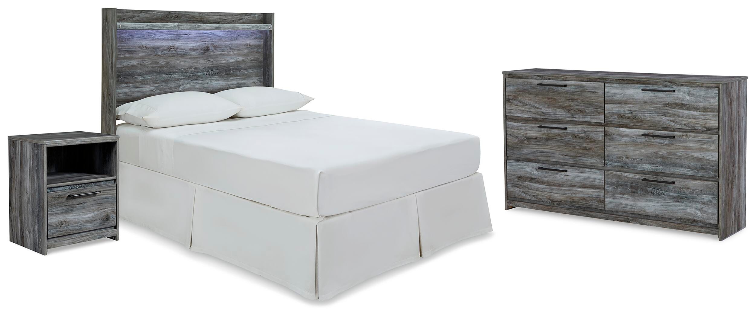 Cabecero, cómoda y mesita de noche Baystorm Full Panel - image 1