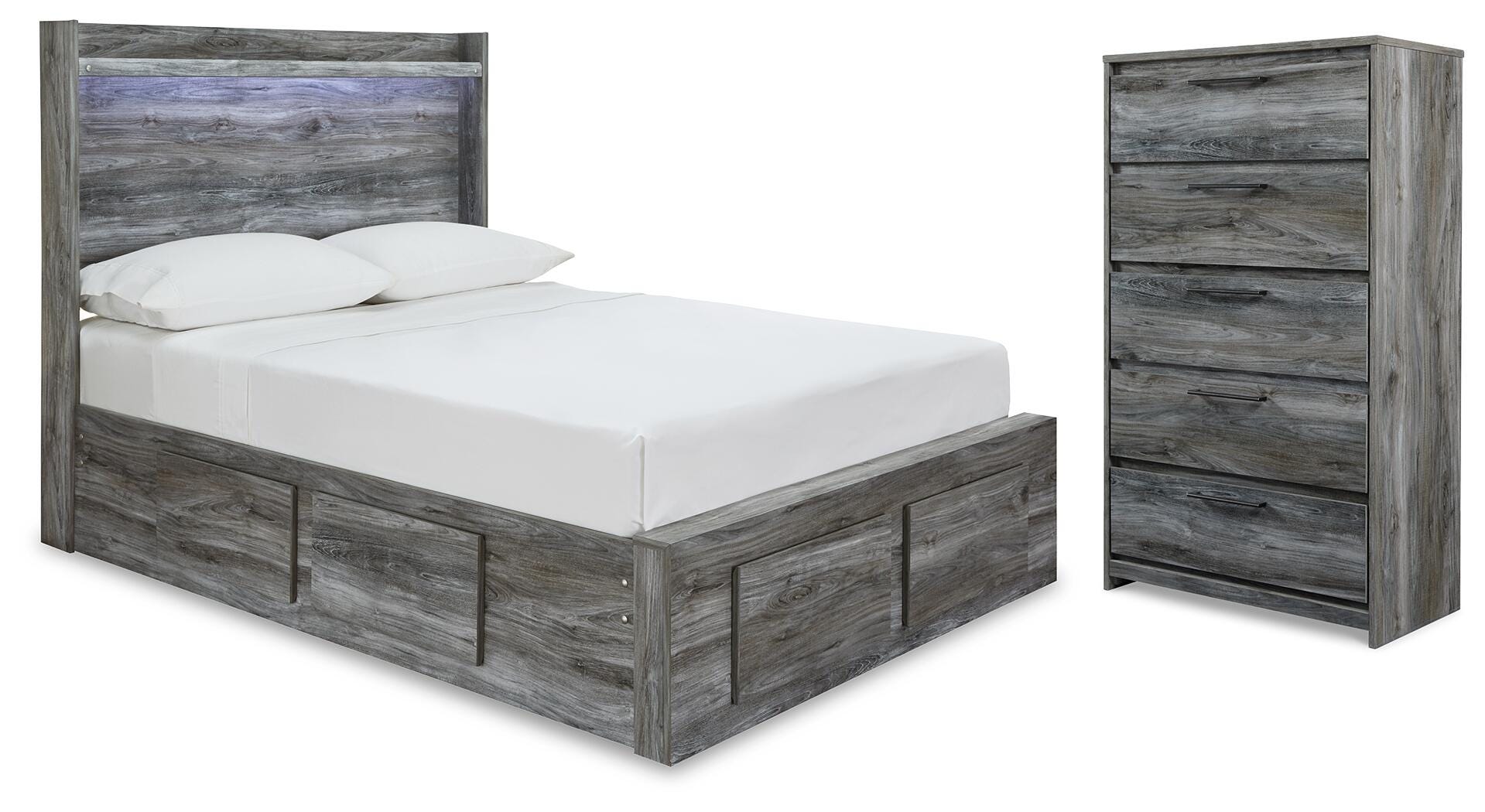 Cama con almacenaje completo y cómoda Baystorm - image 1