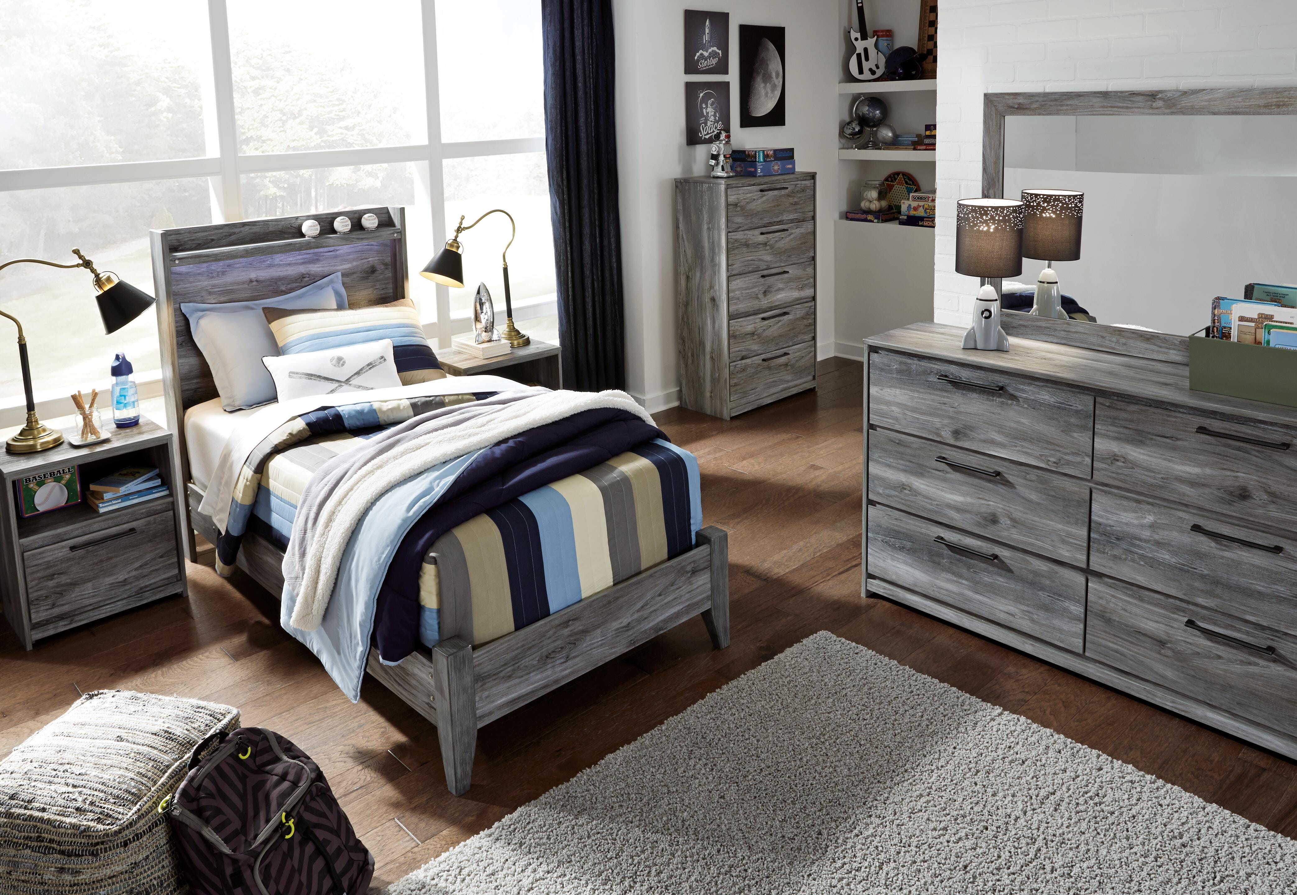 Baystorm Twin Panel Bed - image 7