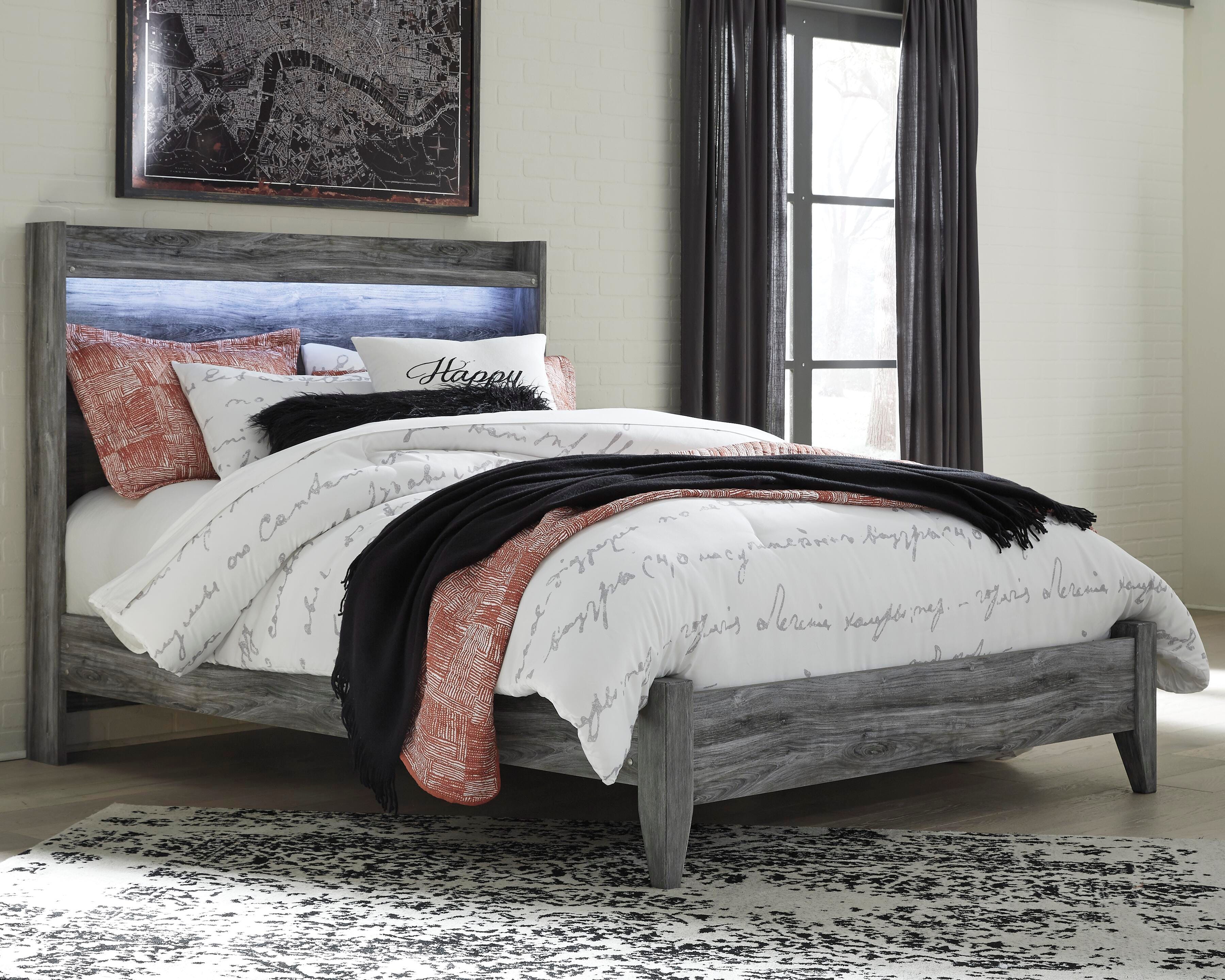Cama Baystorm Queen con panel, tocador, espejo, cómoda y mesita de noche - image 14