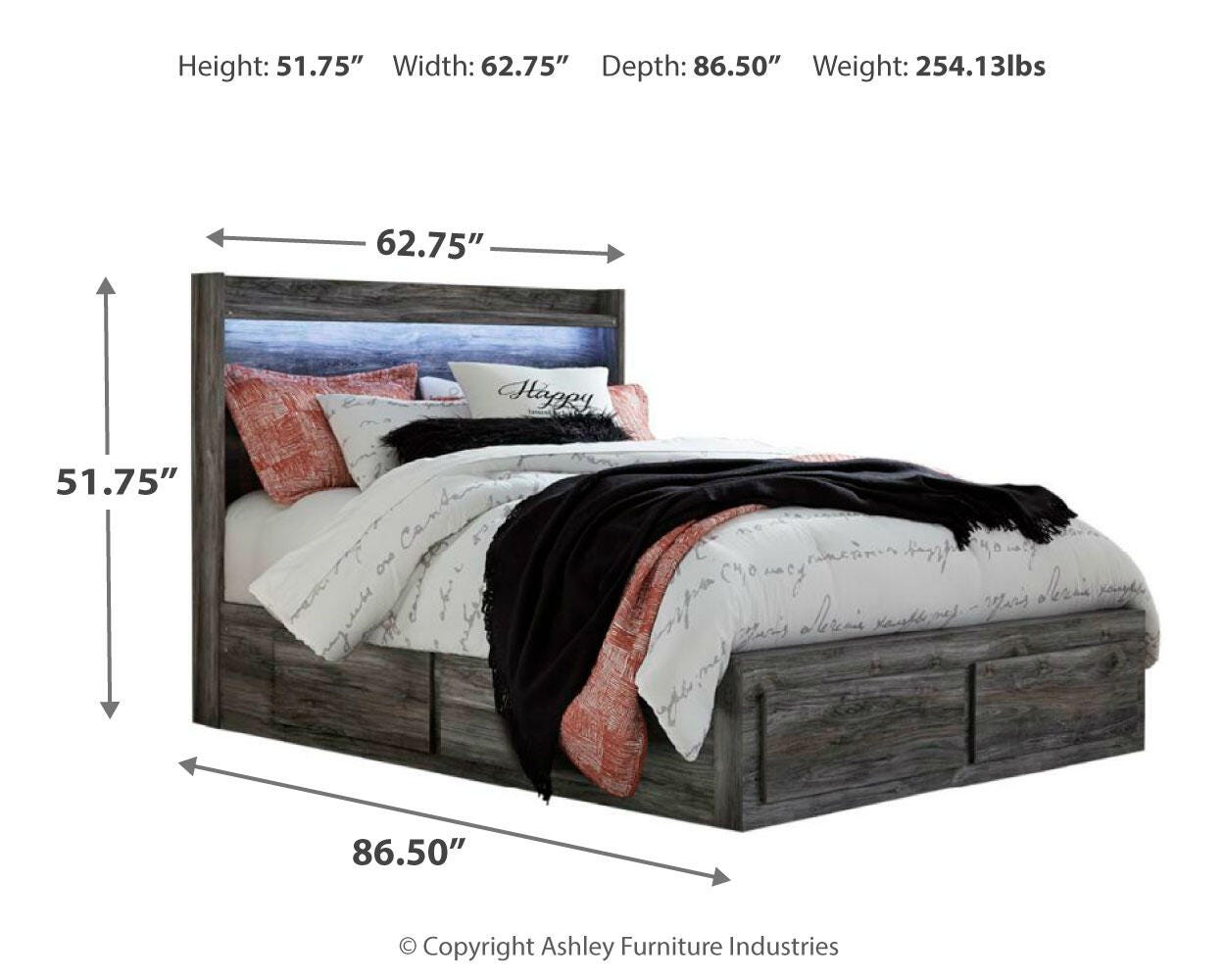 Baystorm Dimensions