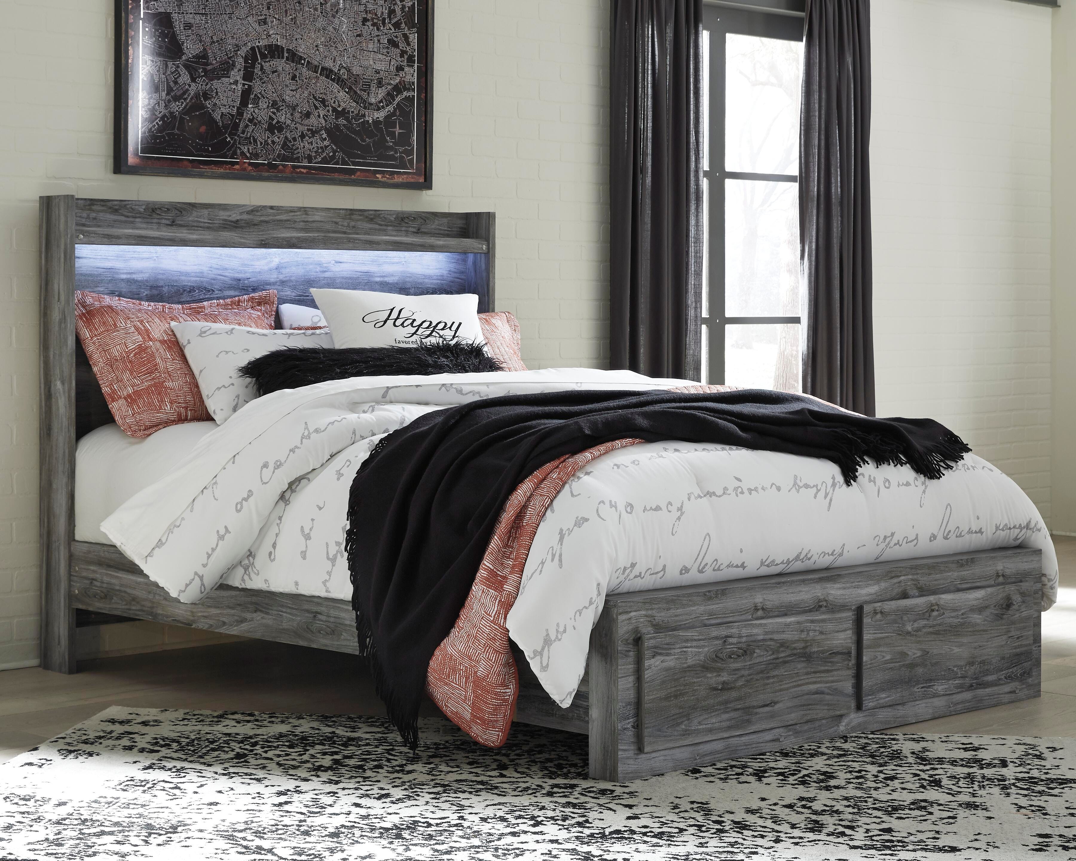 Cama Baystorm Queen con almacenamiento, cómoda y 2 mesitas de noche - image 13