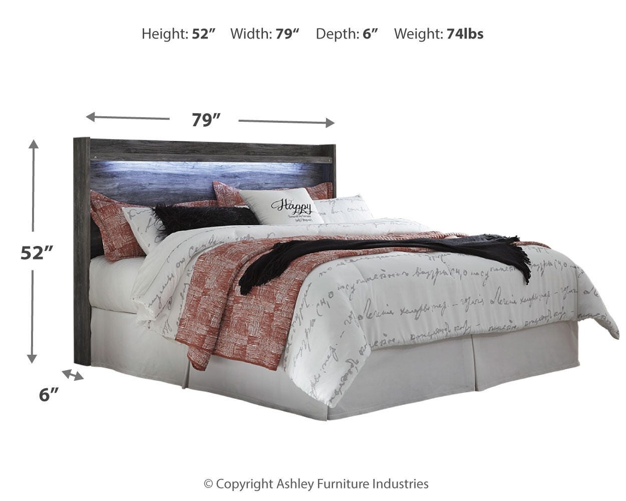 Baystorm King Panel Headboard - image 4