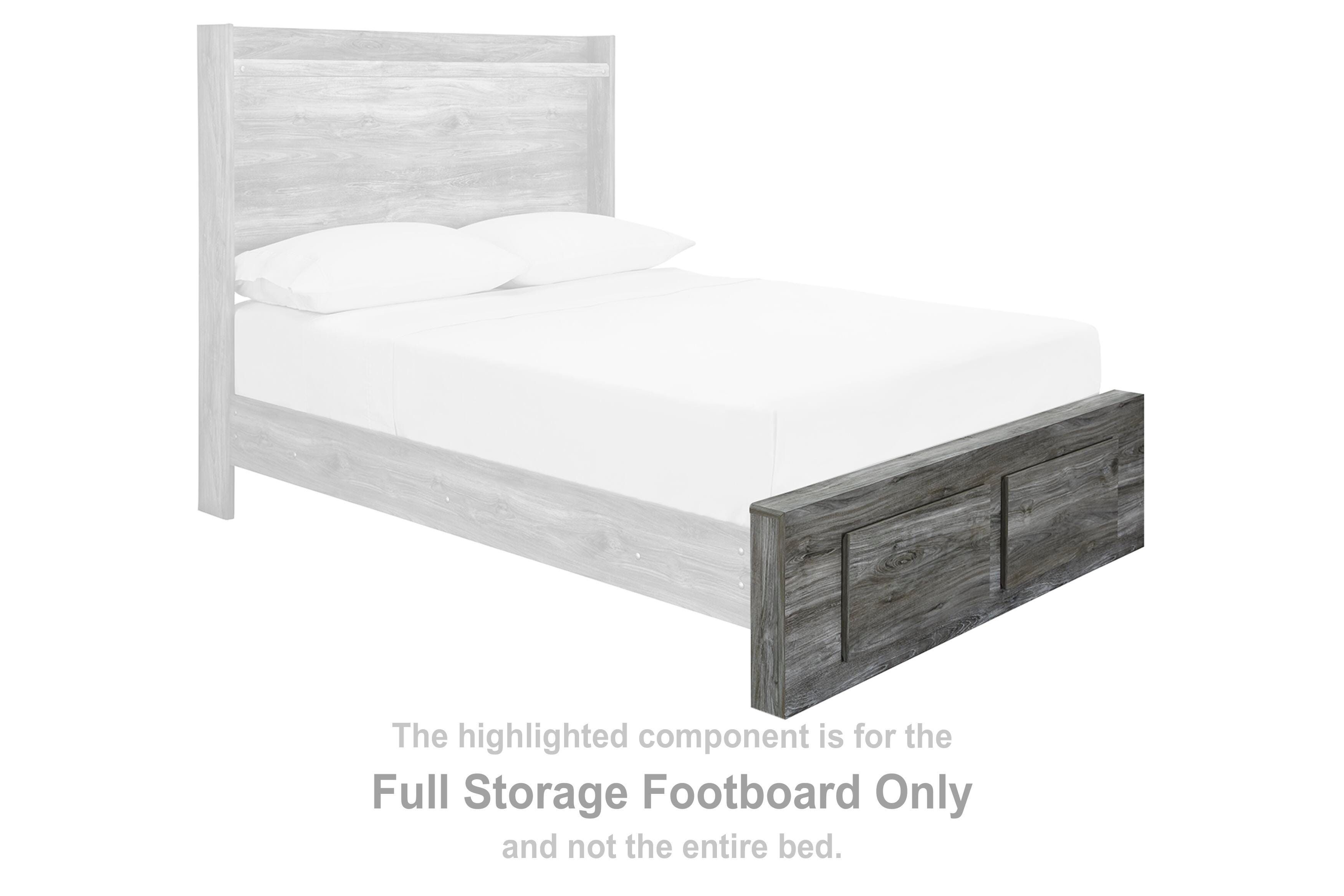 Baystorm Full Storage Footboard, , large