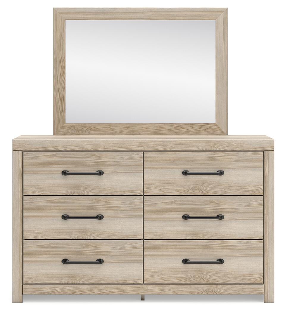 signature design by ashley exquisite 6 drawer dresser with mirror Ashley Exquisite 6 Piece Twin Bed Set - Portland, OR