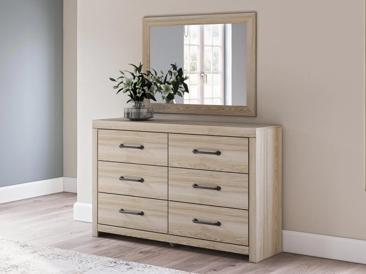 signature design by ashley exquisite 6 drawer dresser with mirror B188-21/B188-26 Signature Design by Ashley Kids Dressers