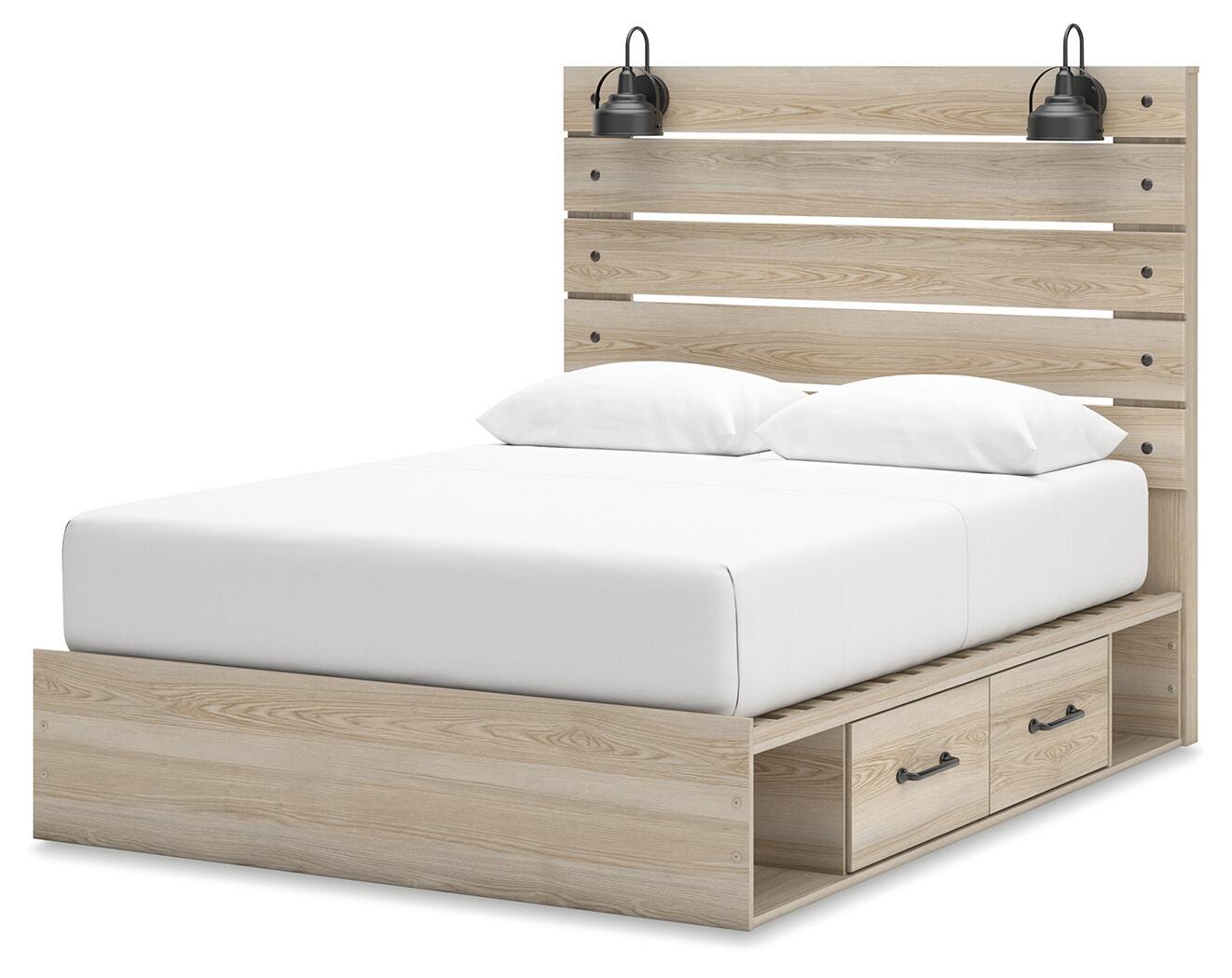 Senbry Queen Panel Bed with Storage - image 6