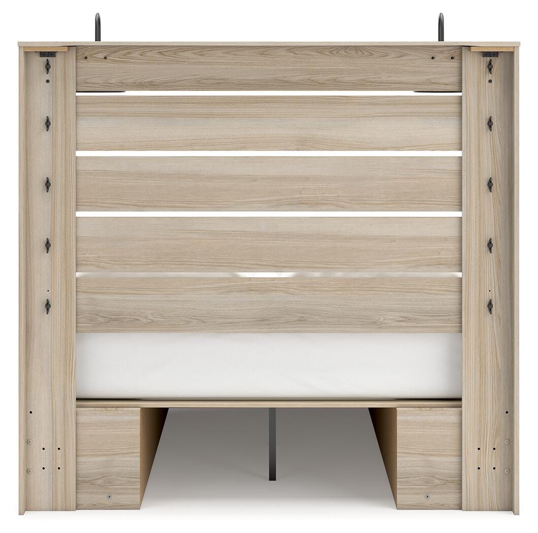 Senbry Queen Panel Bed with Storage - image 8