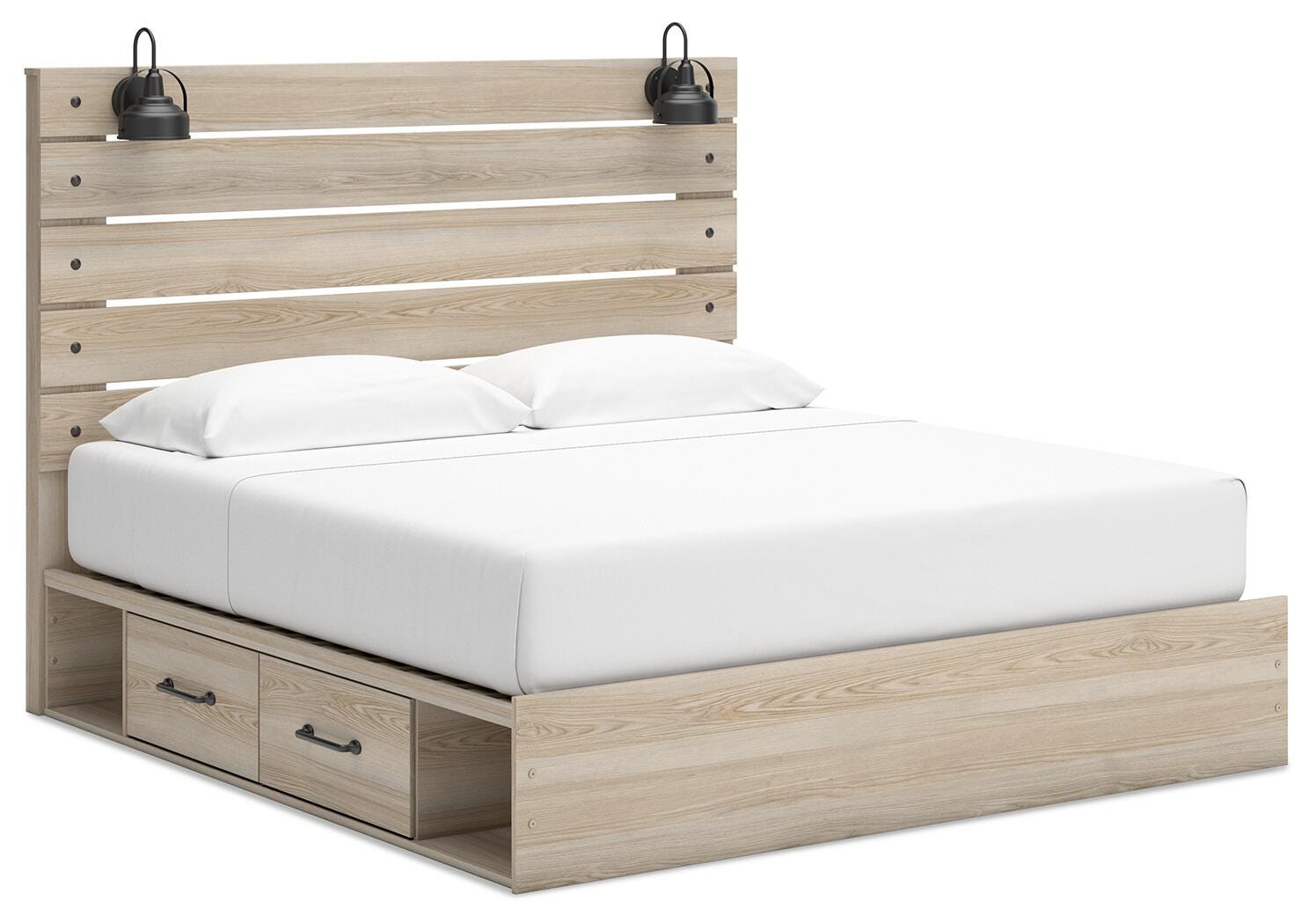 Senbry King Panel Bed with Storage - image 2