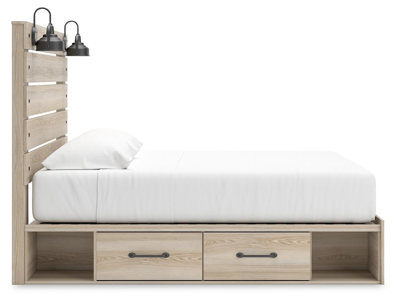 Cama tamaño King Senbry con almacenamiento - image 10