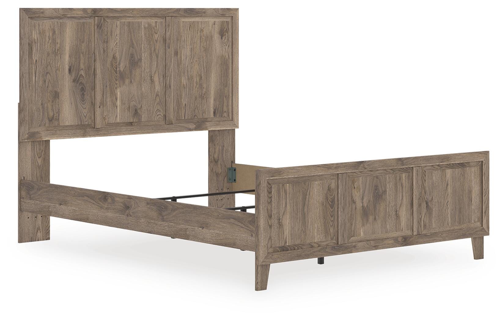 Keithland Queen Panel Bed, Brown, rollover