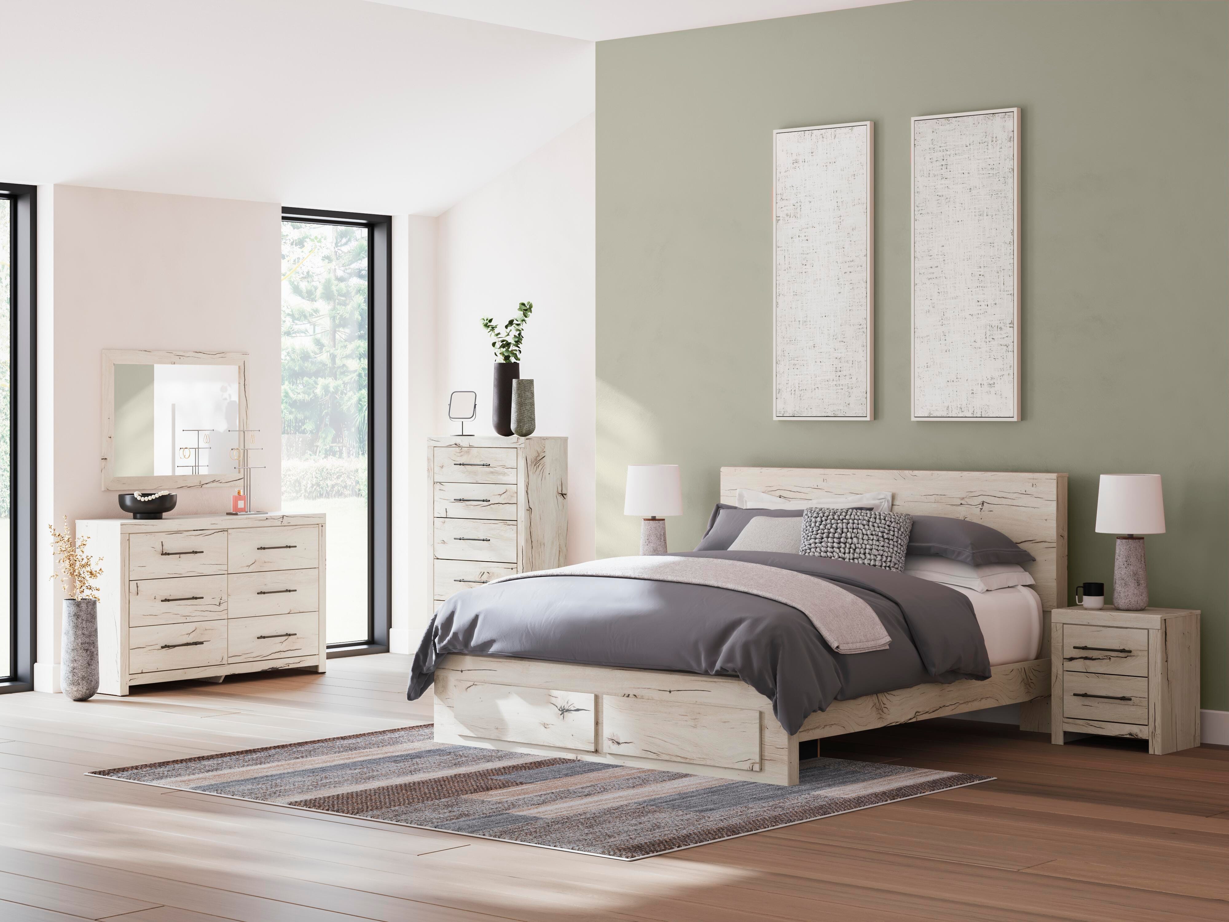 Cama de almacenamiento Lawroy King Panel - image 10