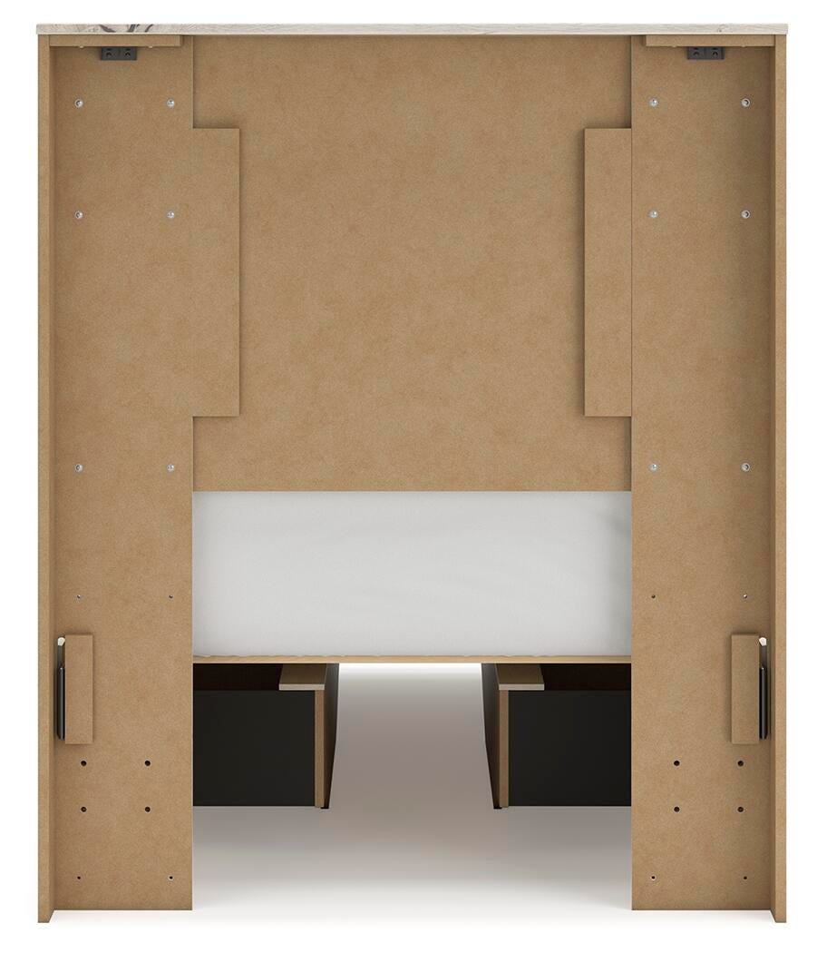 Lawroy Twin Panel Bed with Storage and Nightstand - image 6