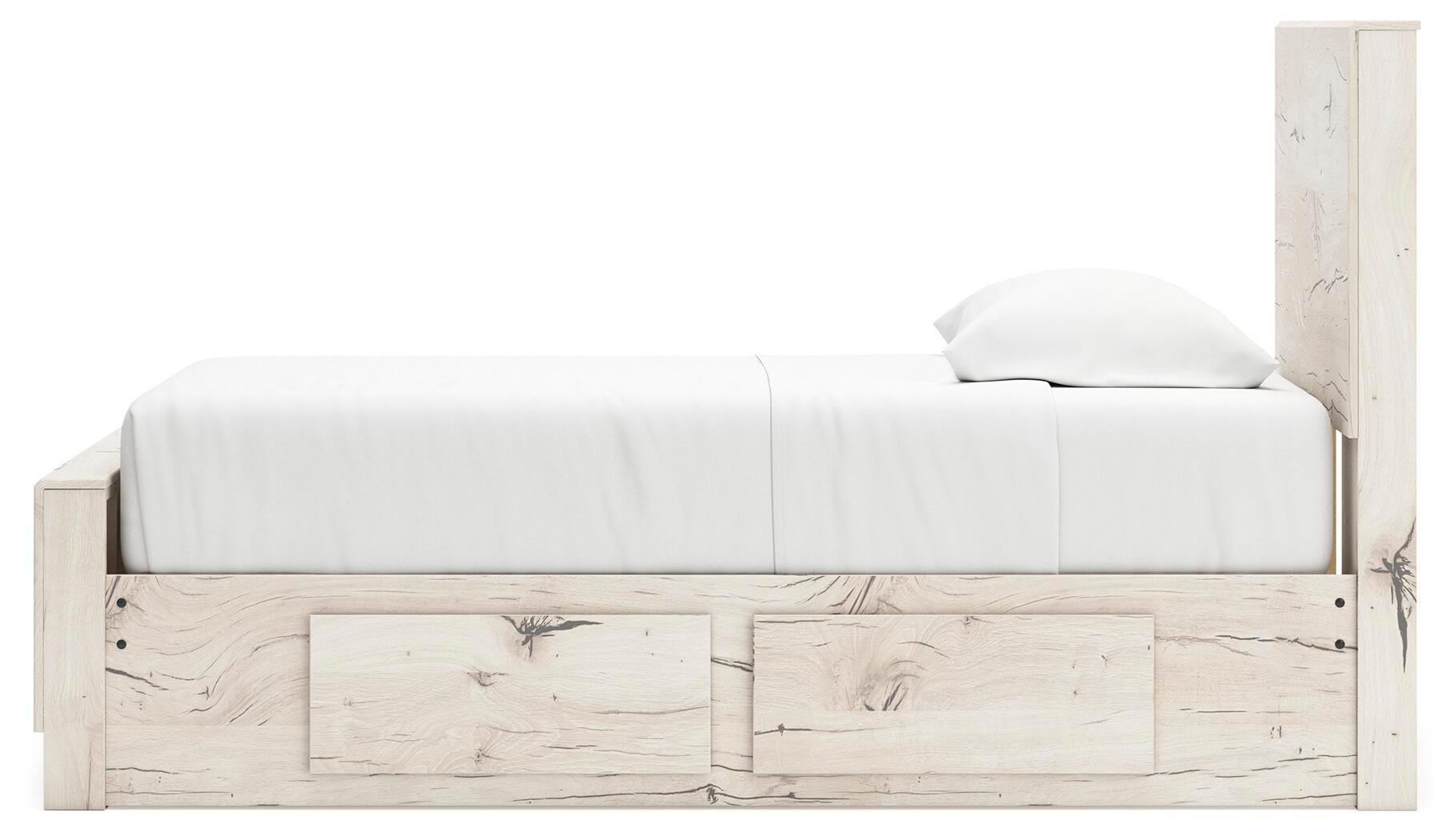 Lawroy Twin Panel Bed with Storage and Nightstand - image 7