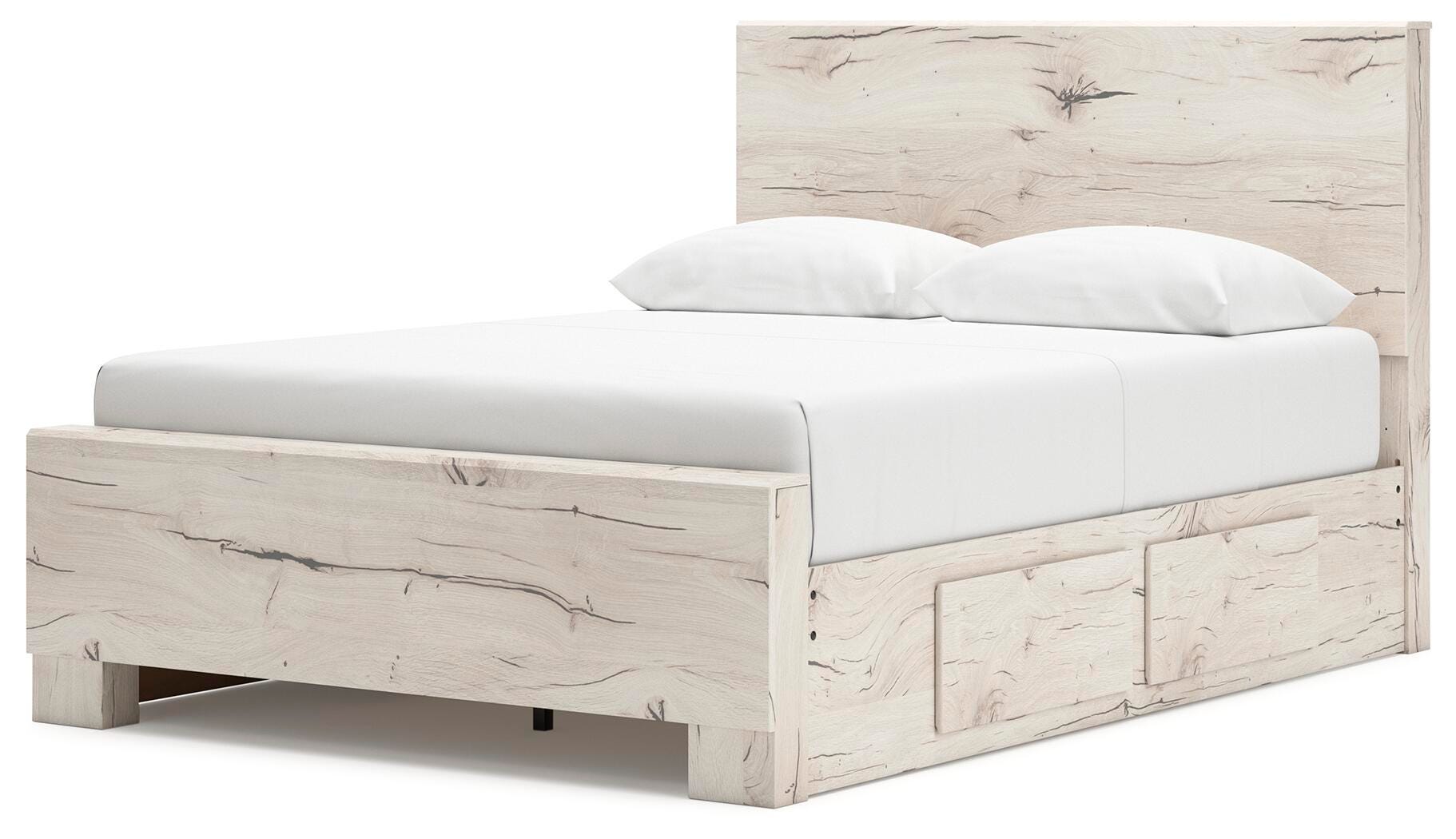 Cama de panel Queen Lawroy con almacenamiento - image 4