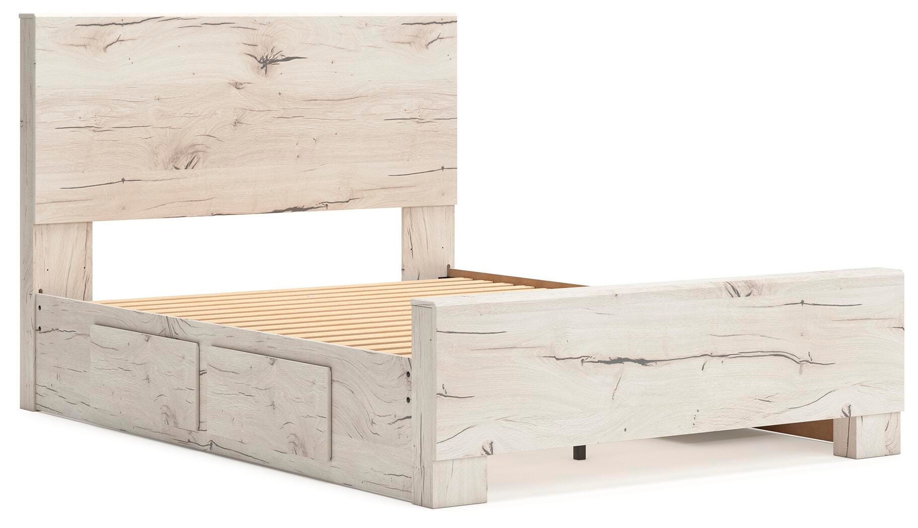 Cama de panel Queen Lawroy con almacenamiento - image 9
