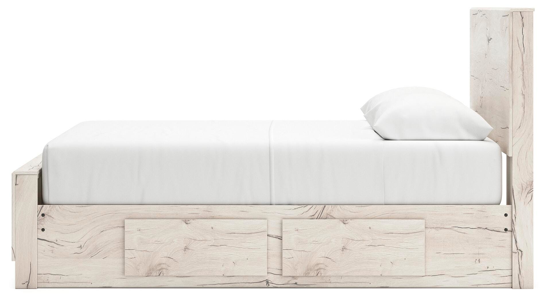 Cama de panel Queen Lawroy con almacenamiento - image 7