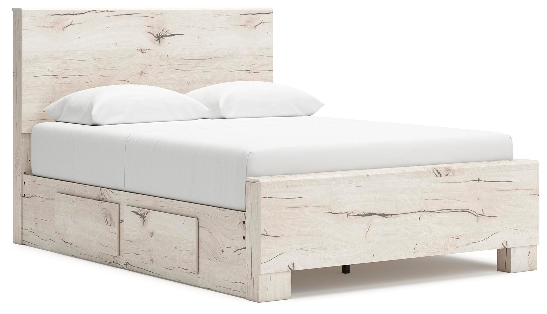 Cama de panel Queen Lawroy con almacenamiento - image 2