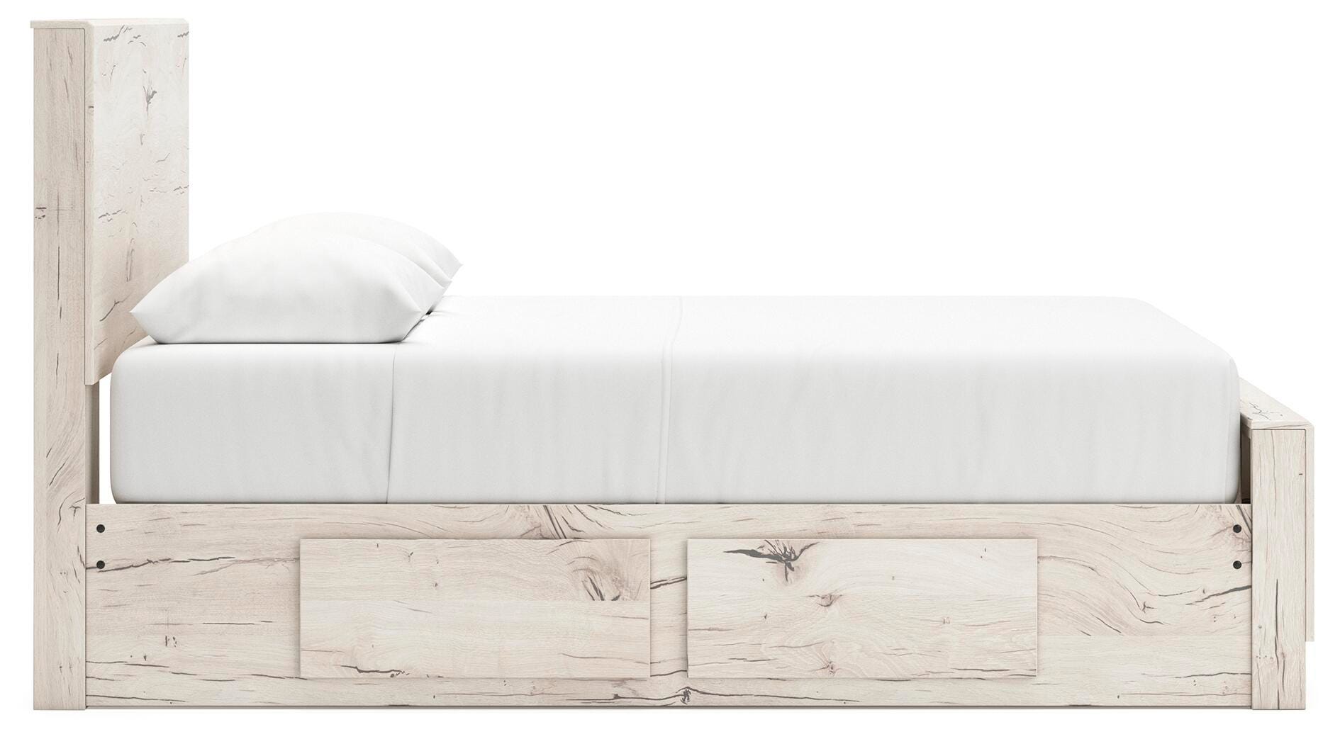 Cama de panel Queen Lawroy con almacenamiento - image 6