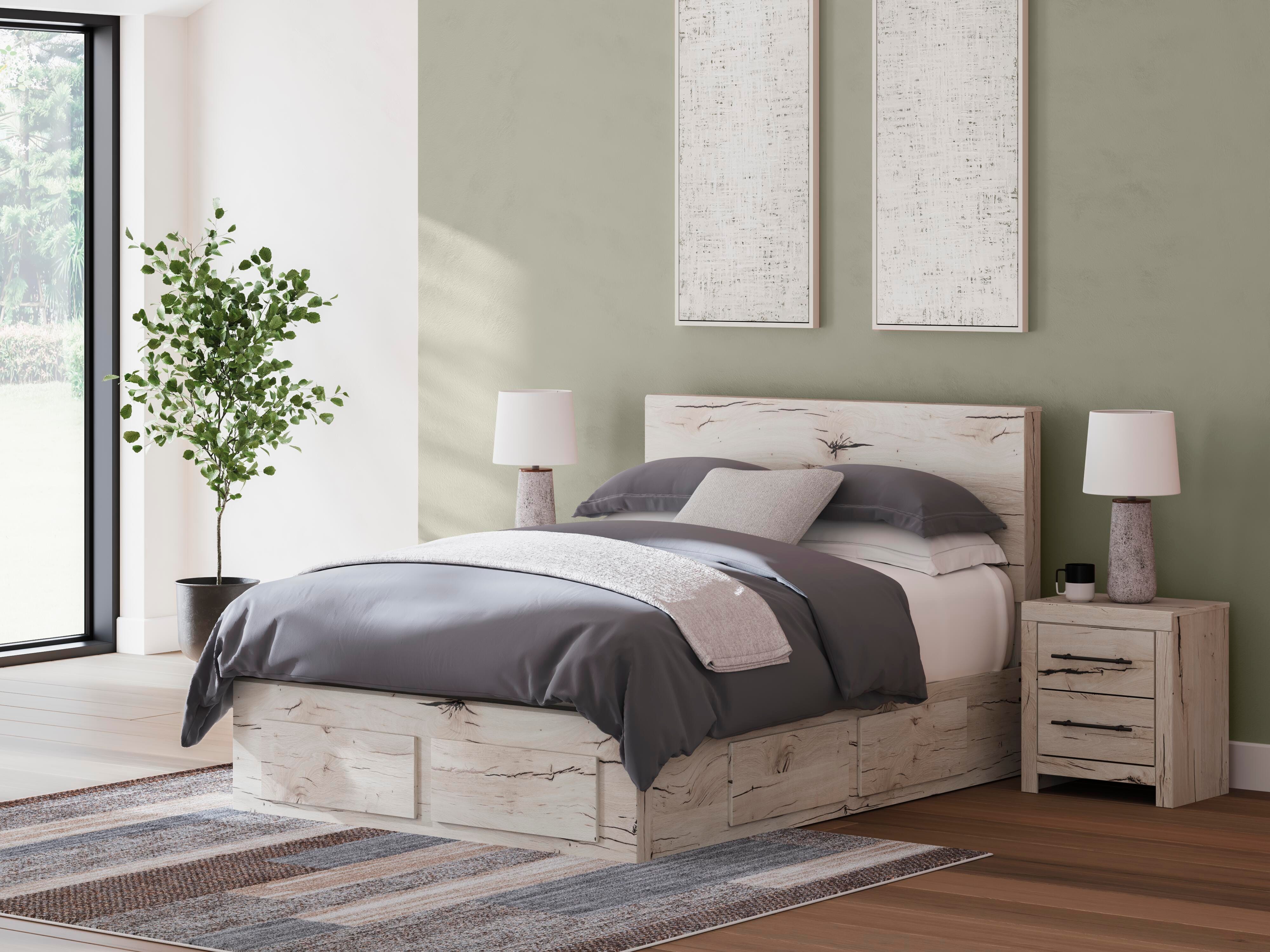 Lawroy Queen Panel Storage Bed - image 1
