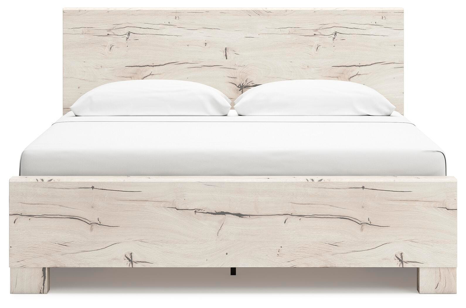 Cama con paneles Lawroy King con almacenamiento, tocador y espejo - image 12