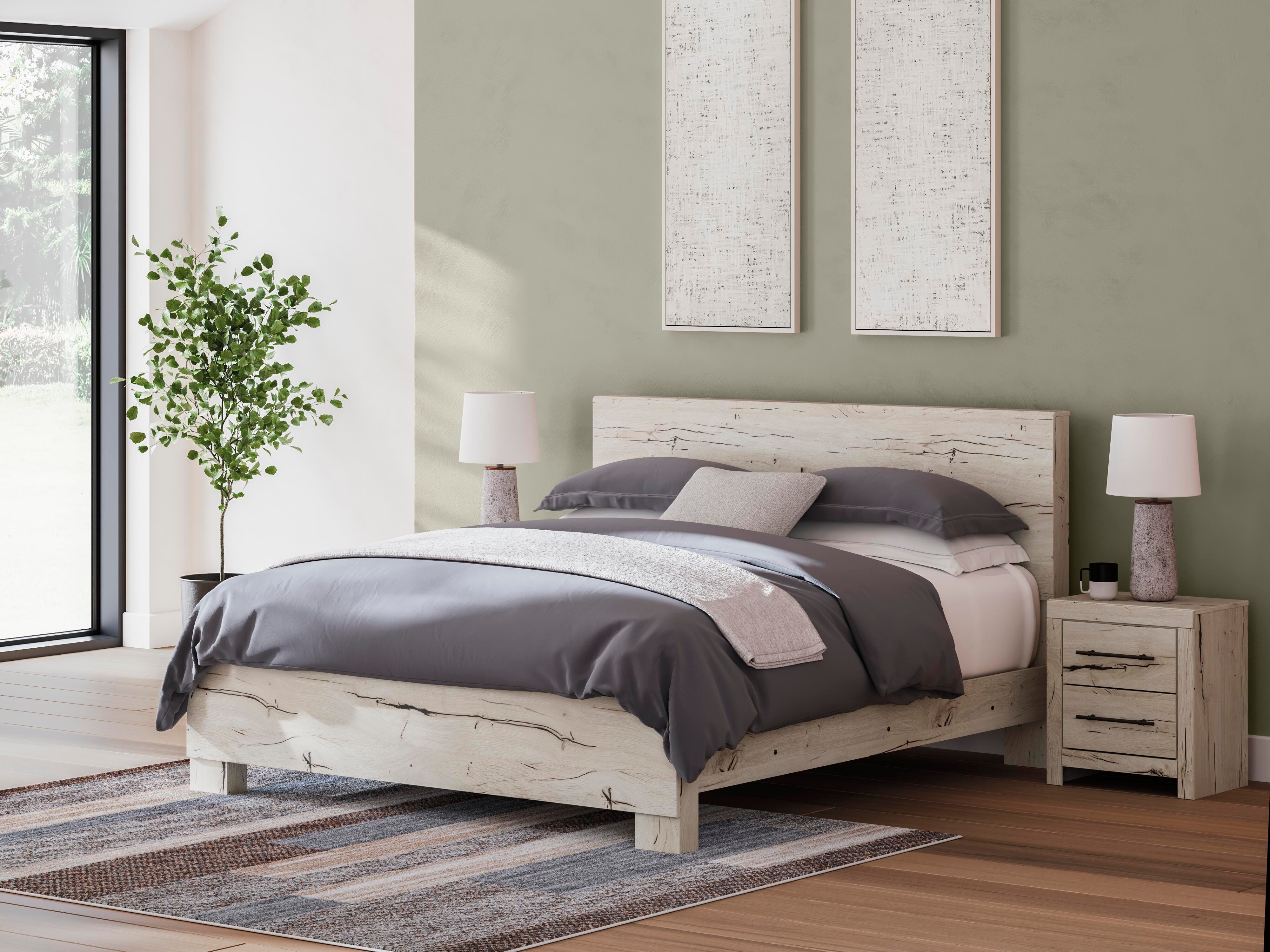 Cama con panel Lawroy King - image 1