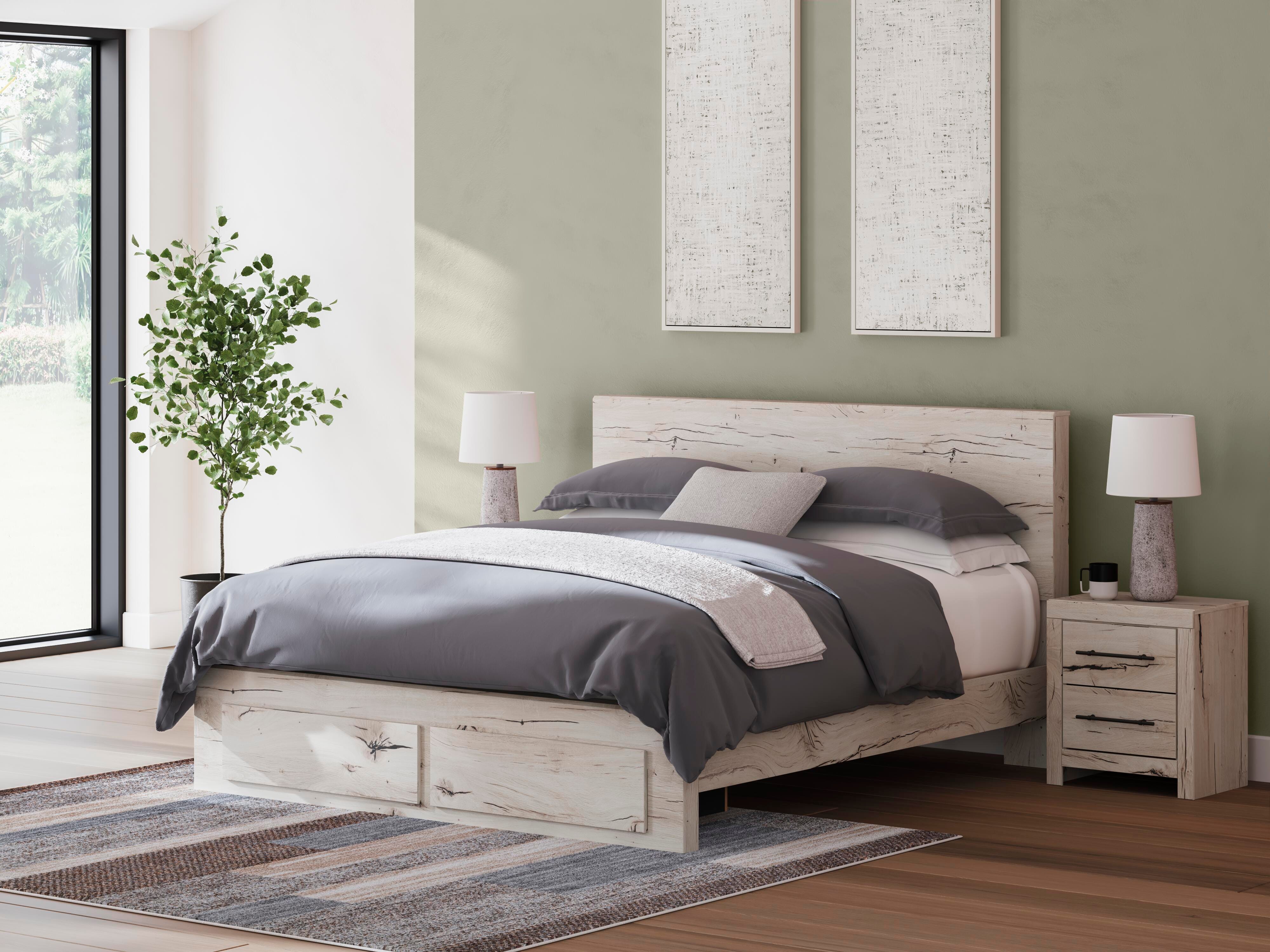 Cama, cómoda y mesita de noche Lawroy King - image 27