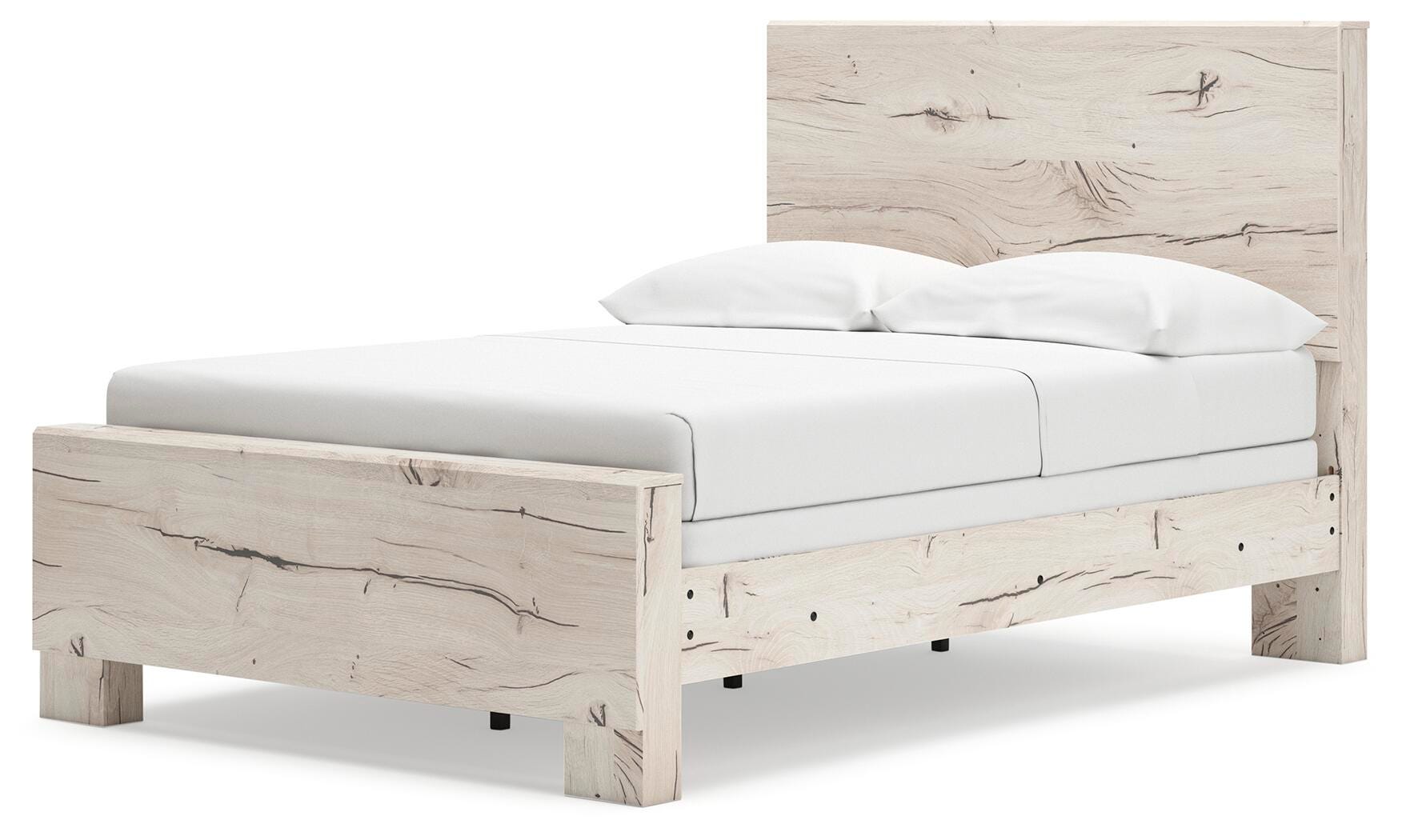 Cama de panel completo Lawroy, cómoda y espejo - image 12