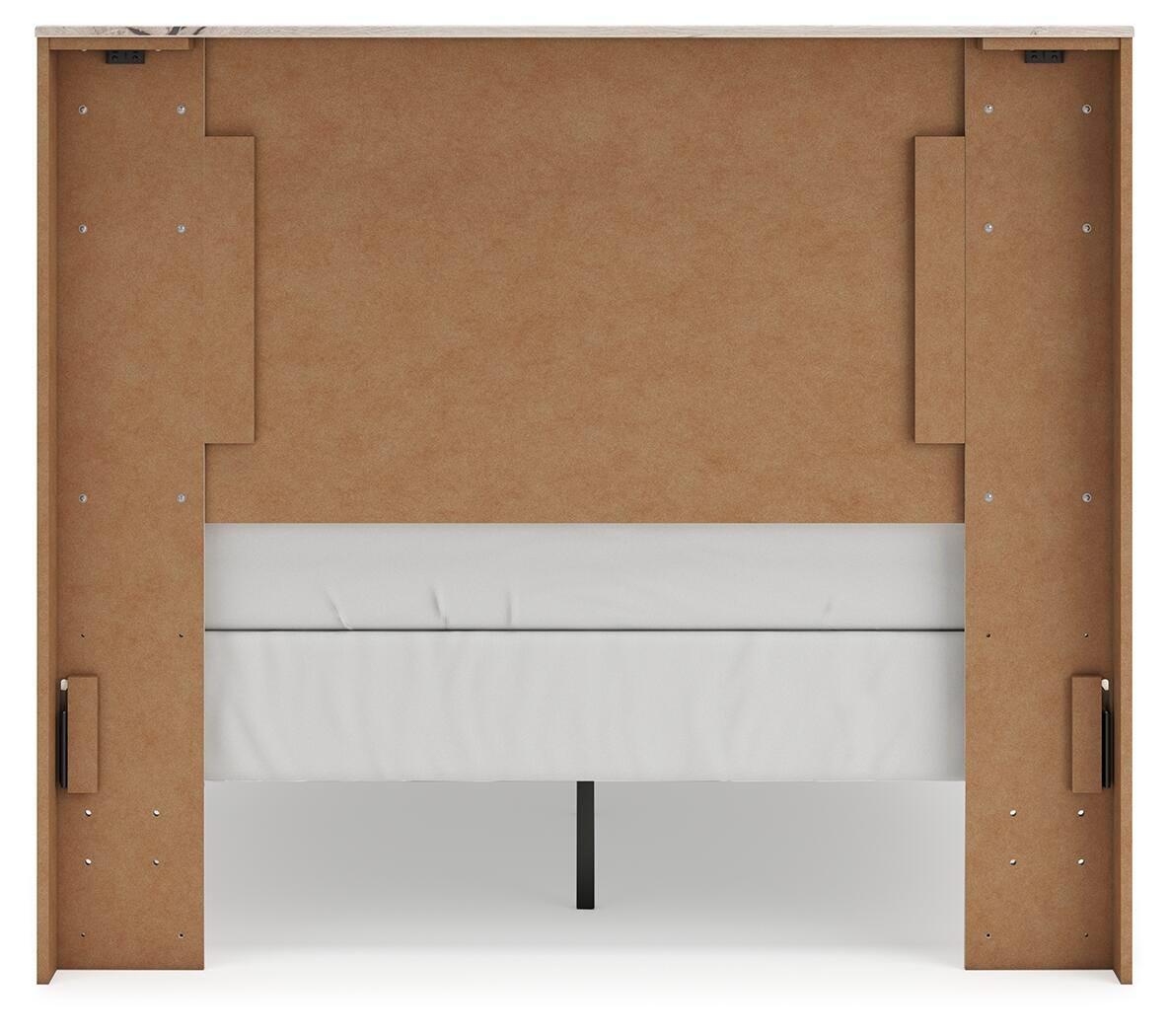 Cama de panel completo Lawroy, cómoda y espejo - image 14