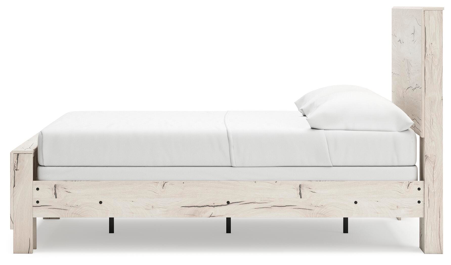 Cama de panel completo Lawroy, cómoda y espejo - image 13