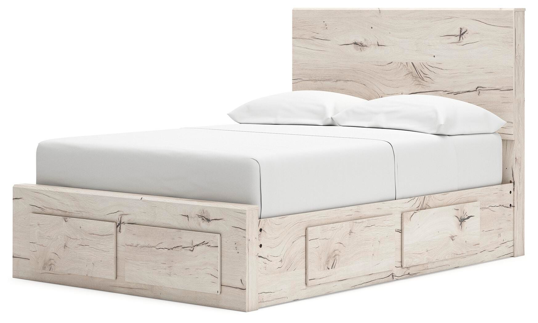 Cama con almacenaje, cómoda y espejo Lawroy Full Panel - image 12