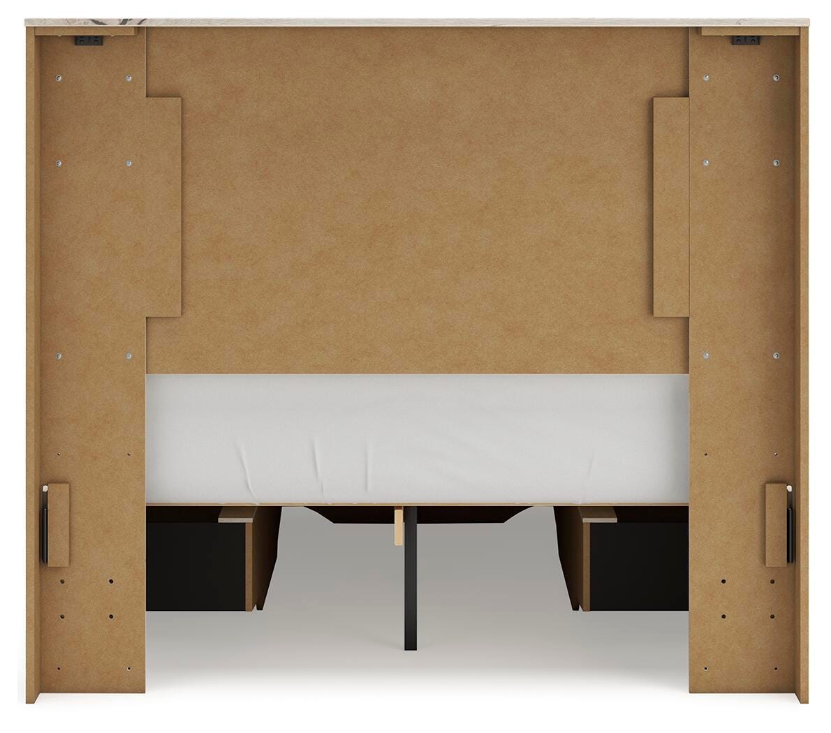 Cama con almacenaje, cómoda y espejo Lawroy Full Panel - image 15
