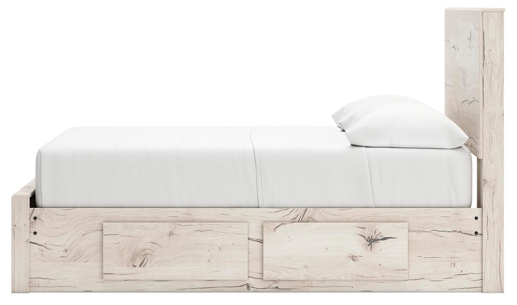 Cama con almacenaje, cómoda y espejo Lawroy Full Panel - image 14