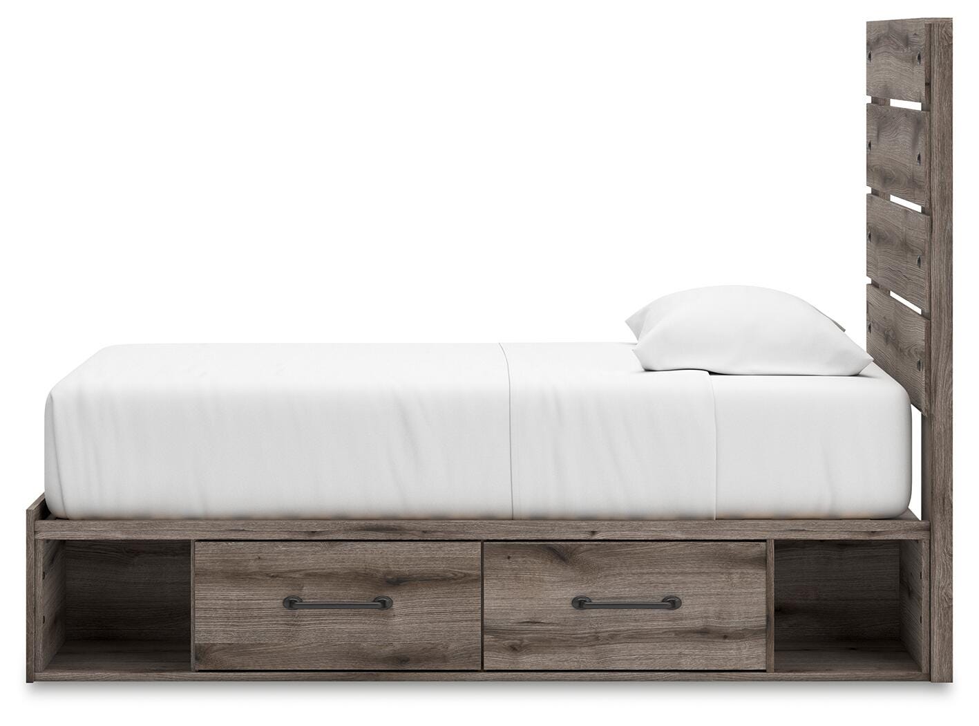 Urbanoore Twin Panel Bed with Storage - image 9