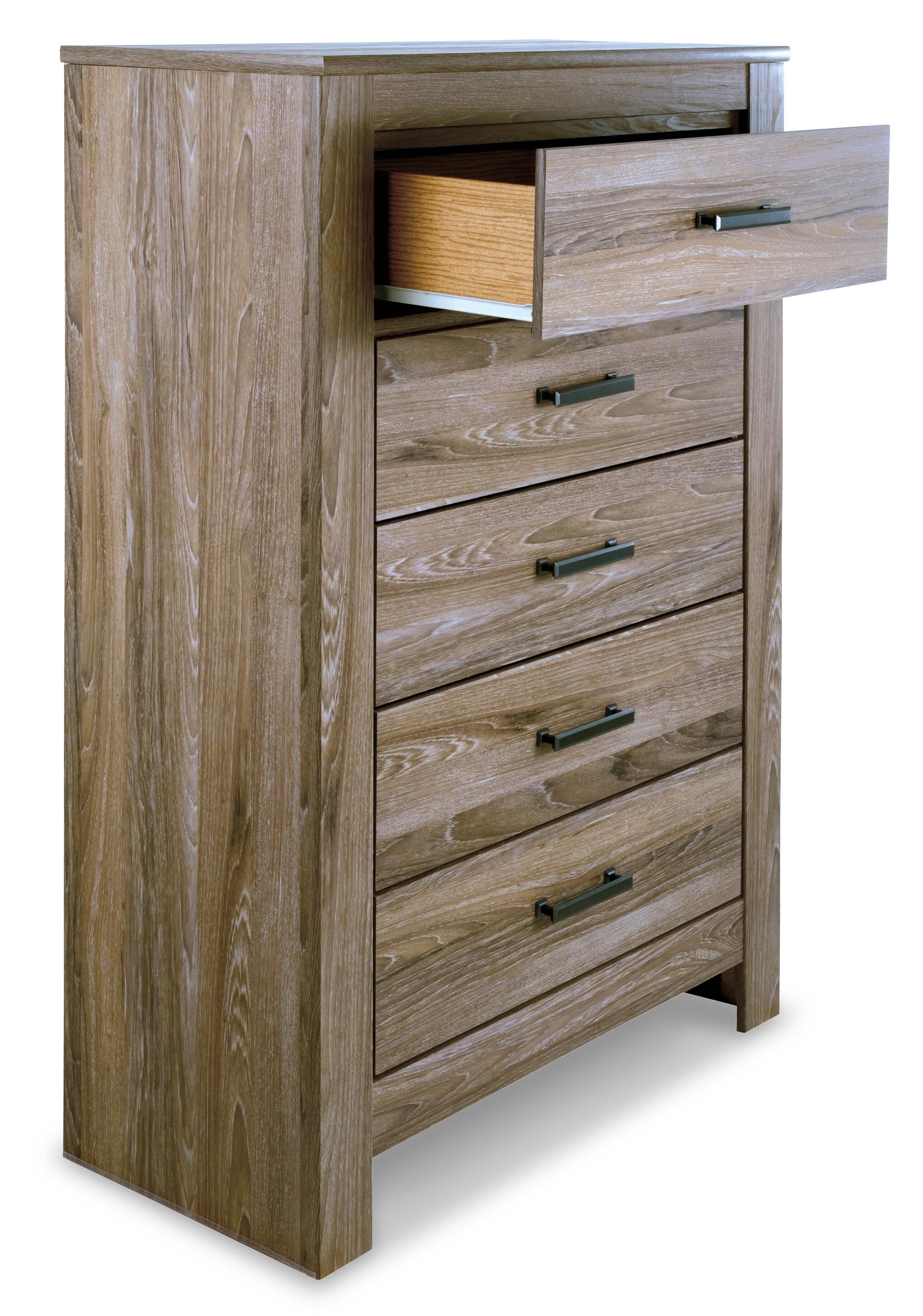 Zelen 5 Drawer Chest of Drawers | Ashley